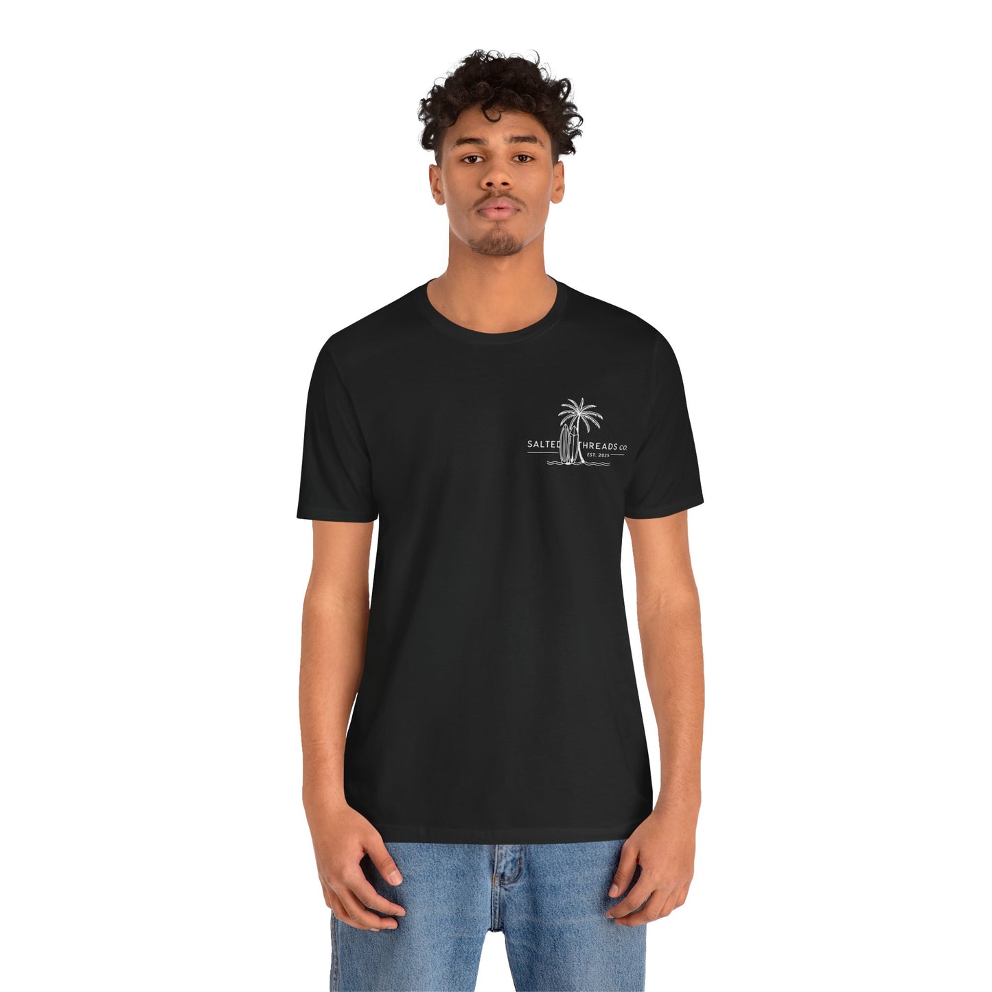 Stay Salty Penguin Unisex Short Sleeve Tee
