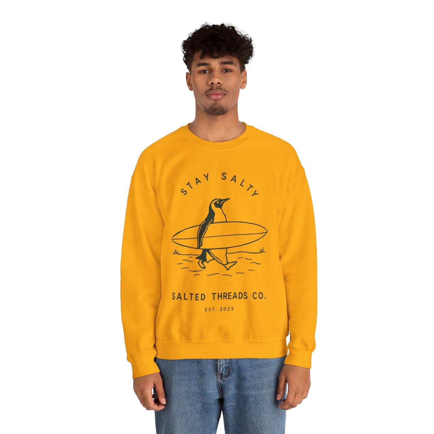 Stay Salty Penguin Sweatshirt