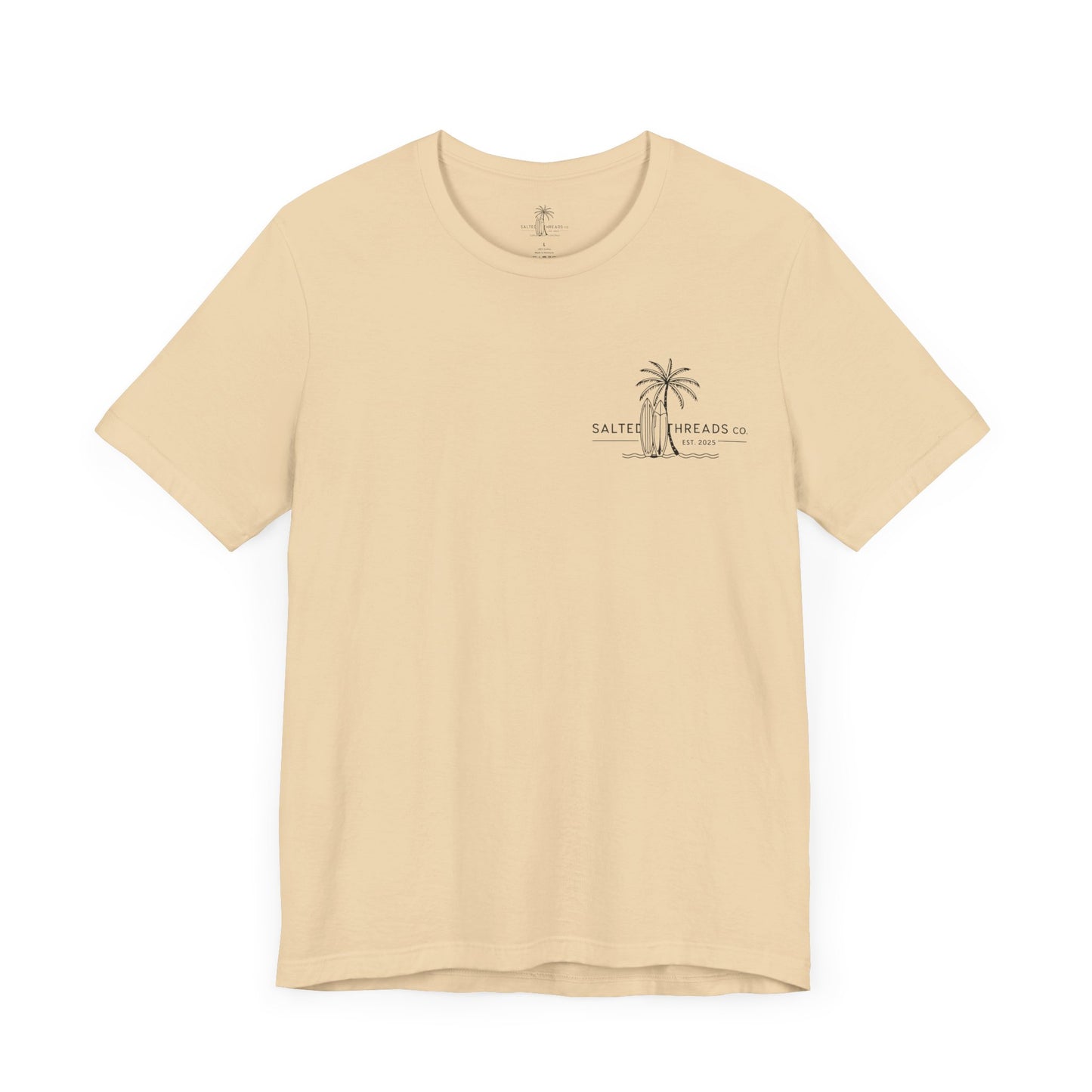 Salted Threads Co. Unisex Surf Dog Tee - Casual Summer Wear