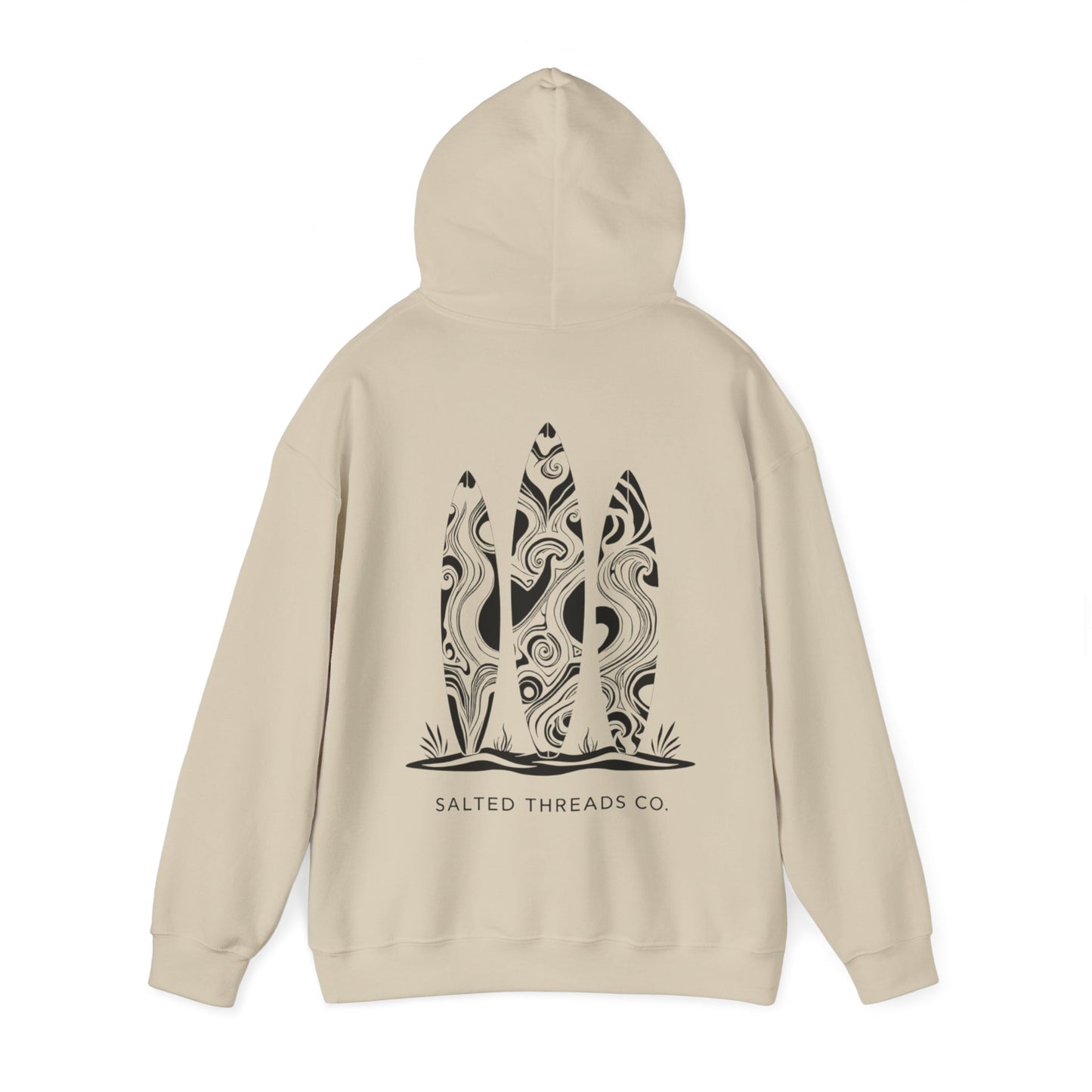 Salted Threads Co. Surf-Inspired Unisex Hoodie - Three Amigos