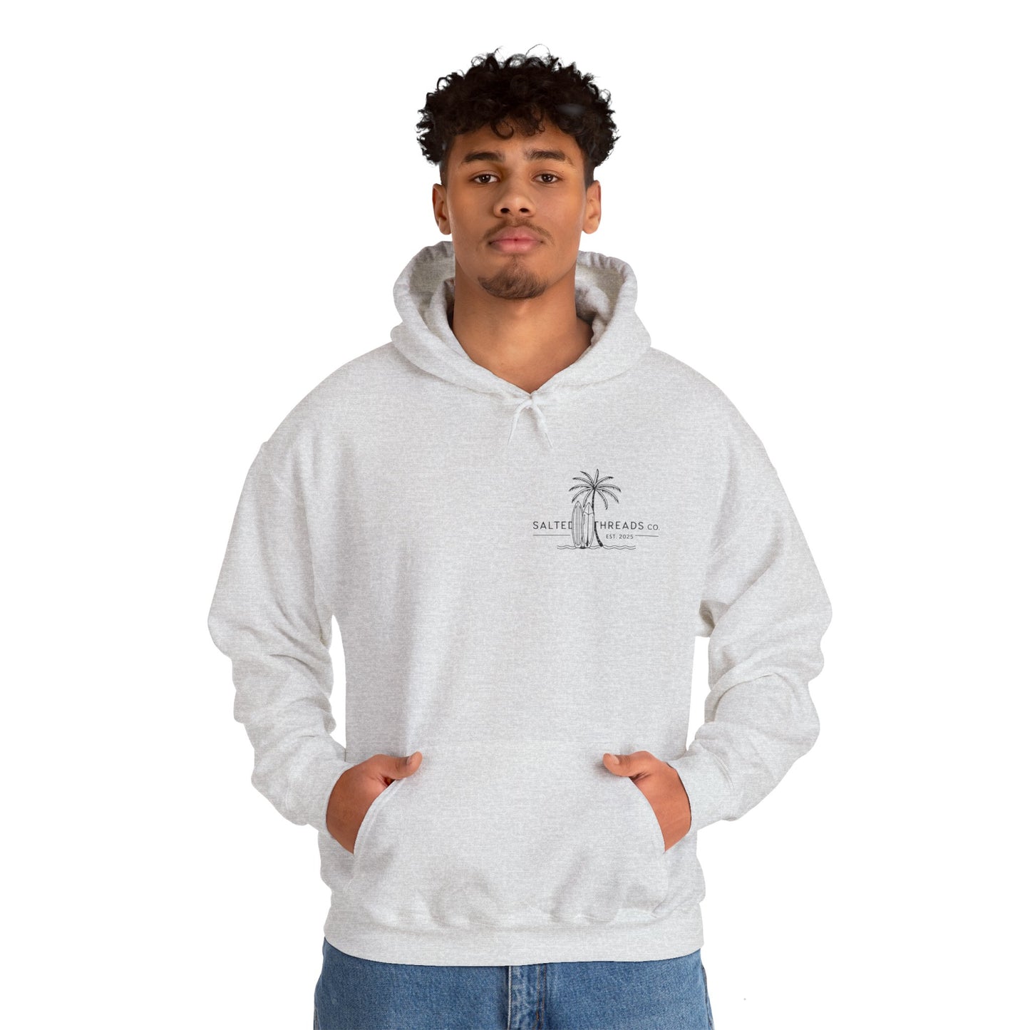 Salted Threads Co. Surf-Inspired Unisex Hoodie - Three Amigos