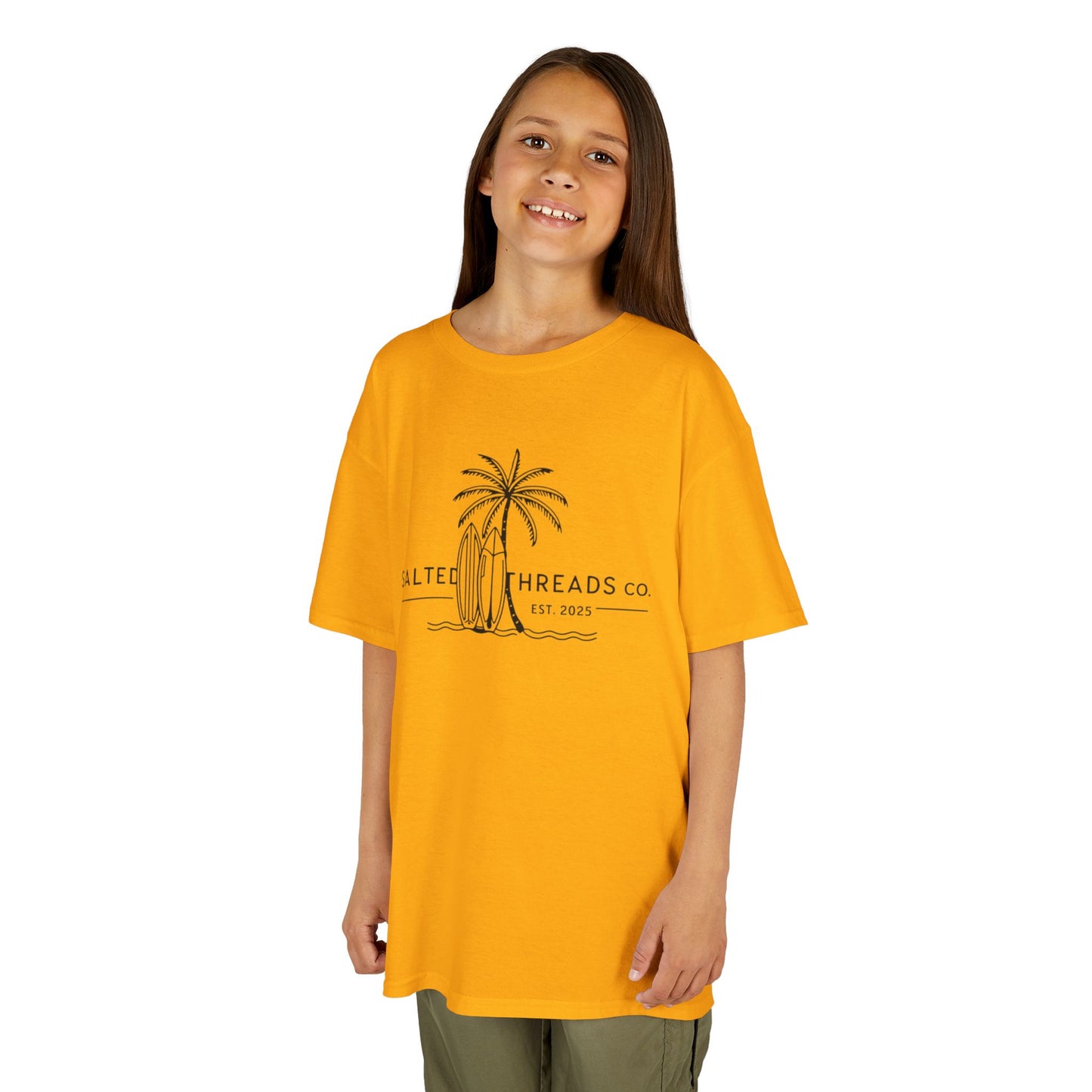 Salted Threads Co. Kids Cotton Tee - Fun Summer Vibes