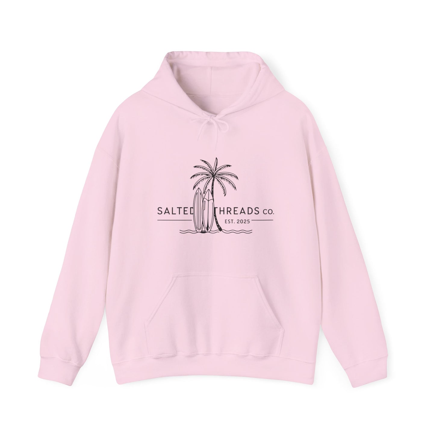 Beach Vibes Hooded Sweatshirt Pink