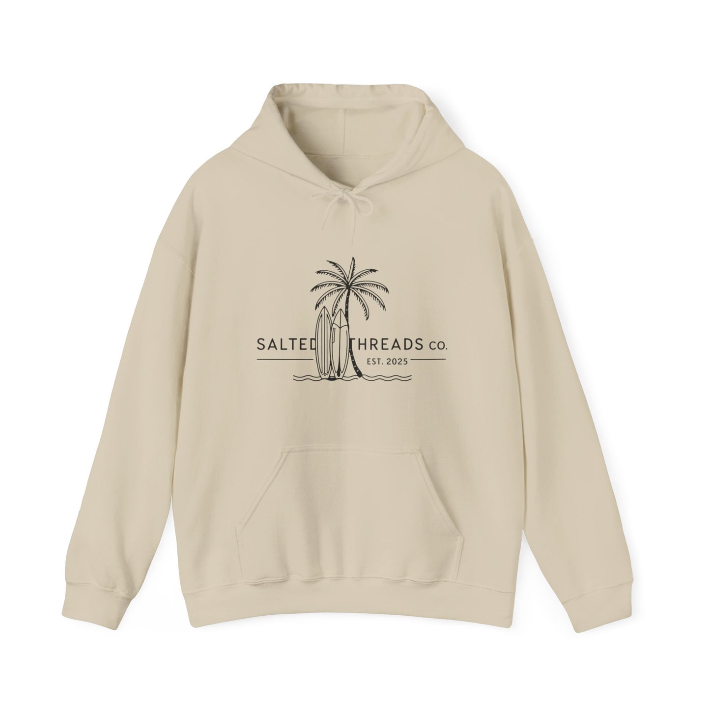 Beach Vibes Hooded Sweatshirt Sand