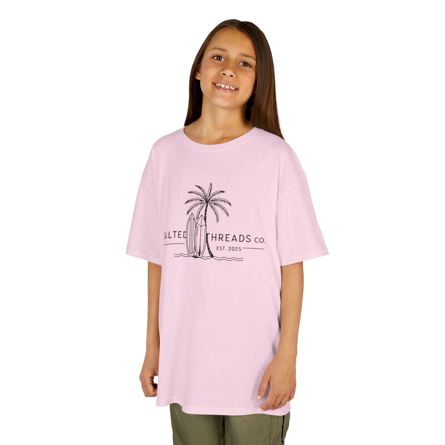 Salted Threads Co. Kids Cotton Tee - Fun Summer Vibes