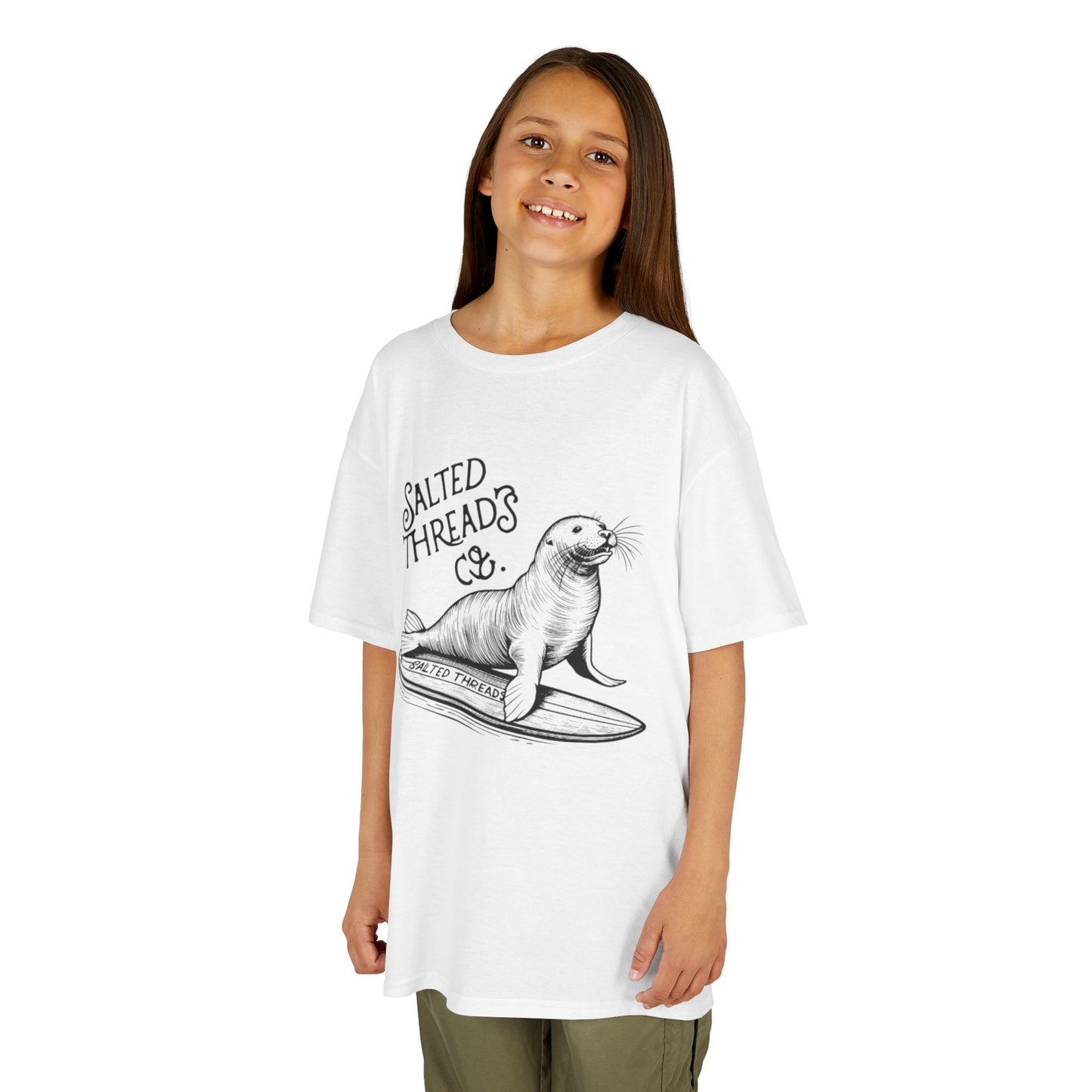 Salted Threads Sea lion Kids T-Shirt