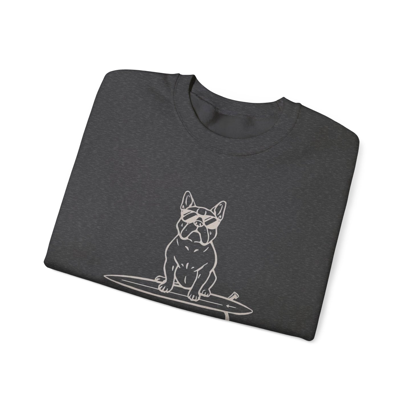 Salted Threads Co. French Bulldog Unisex Heavy Blend™ Crewneck Sweatshirt