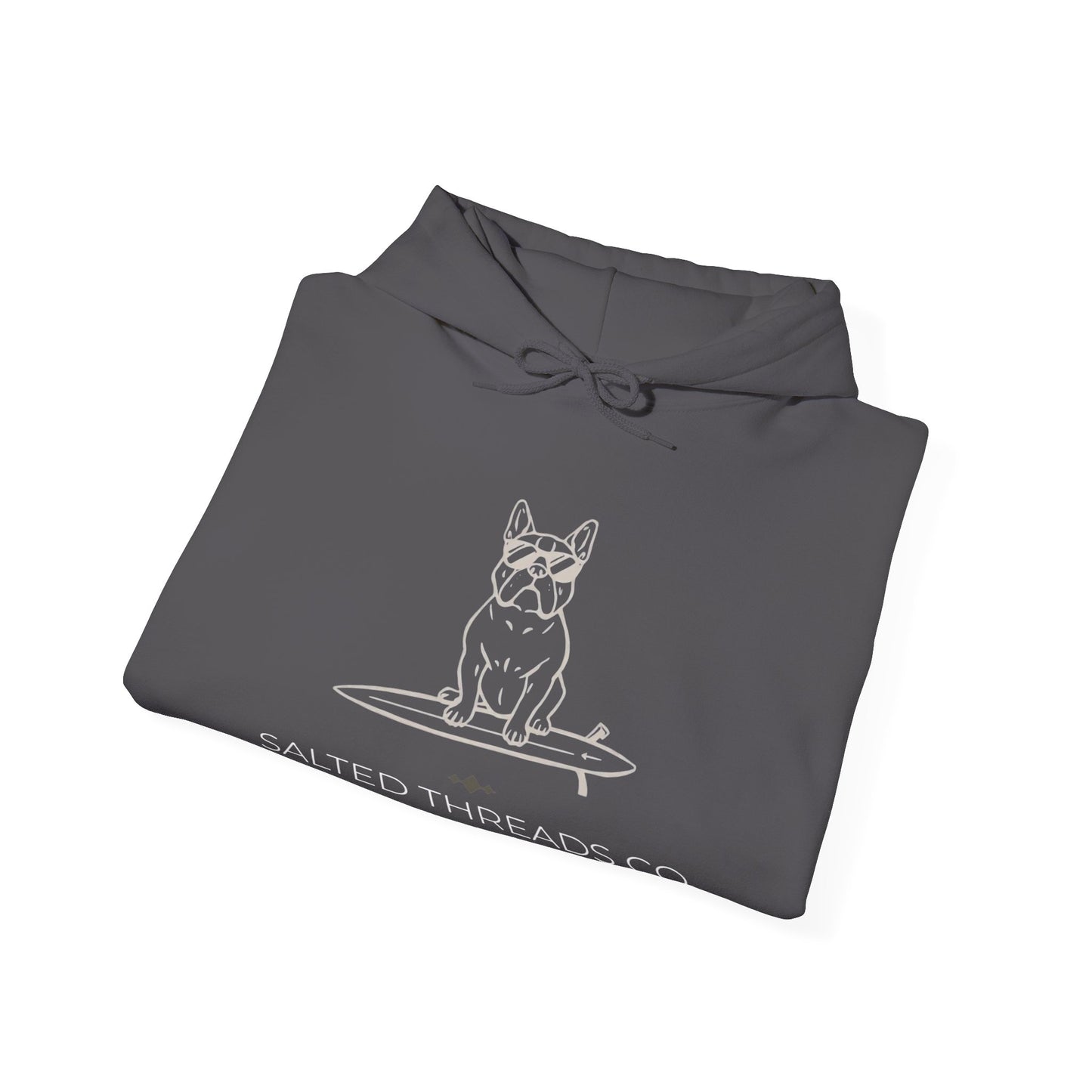 Salted Threads French Bull Hoodie - Unisex Heavy Blend™ Sweatshirt - D