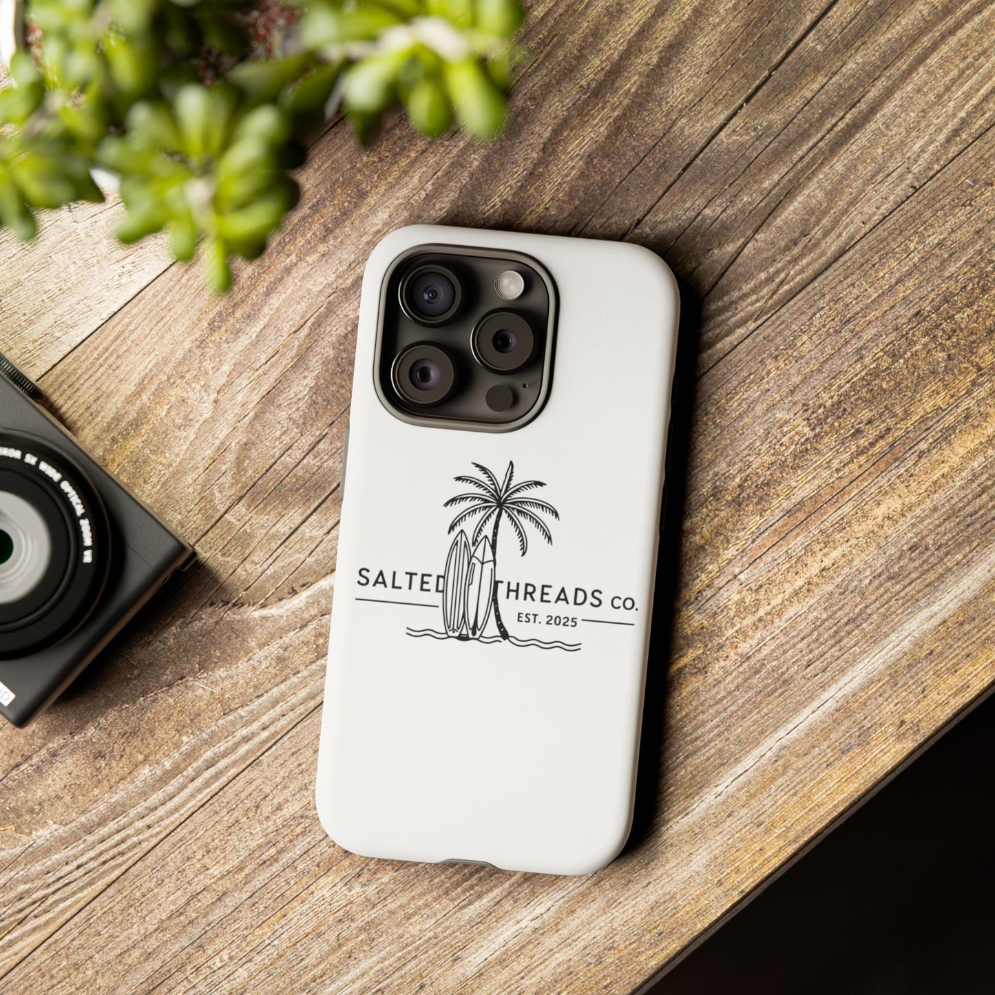 Tough Cases: Stylish Phone Case with Surfing Design - Perfect for Beach Lovers