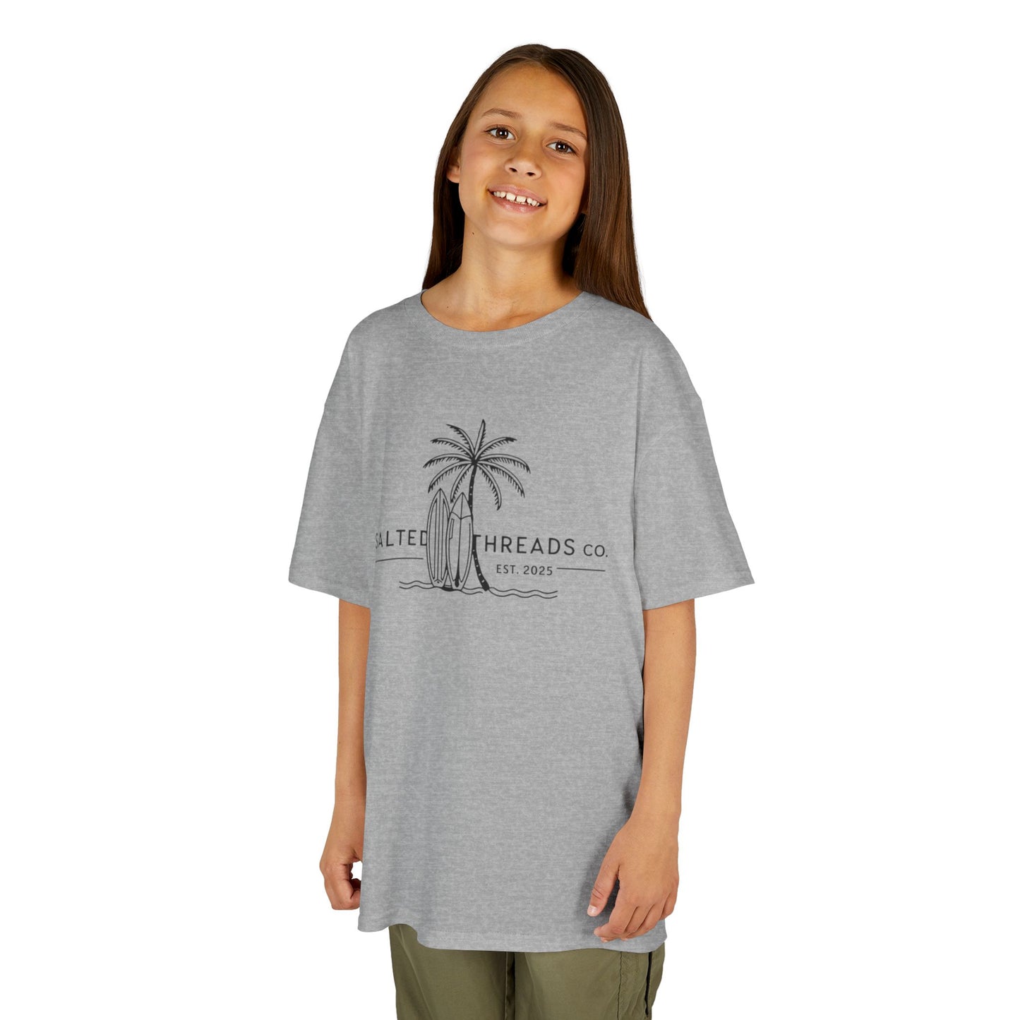Salted Threads Co. Kids Cotton Tee - Fun Summer Vibes