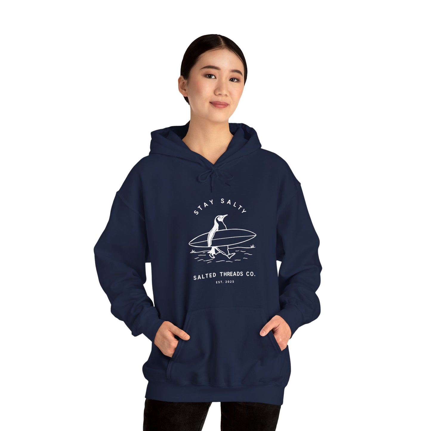 Stay Salty Unisex Hoodie - Perfect for Surf Lovers and Beach Days