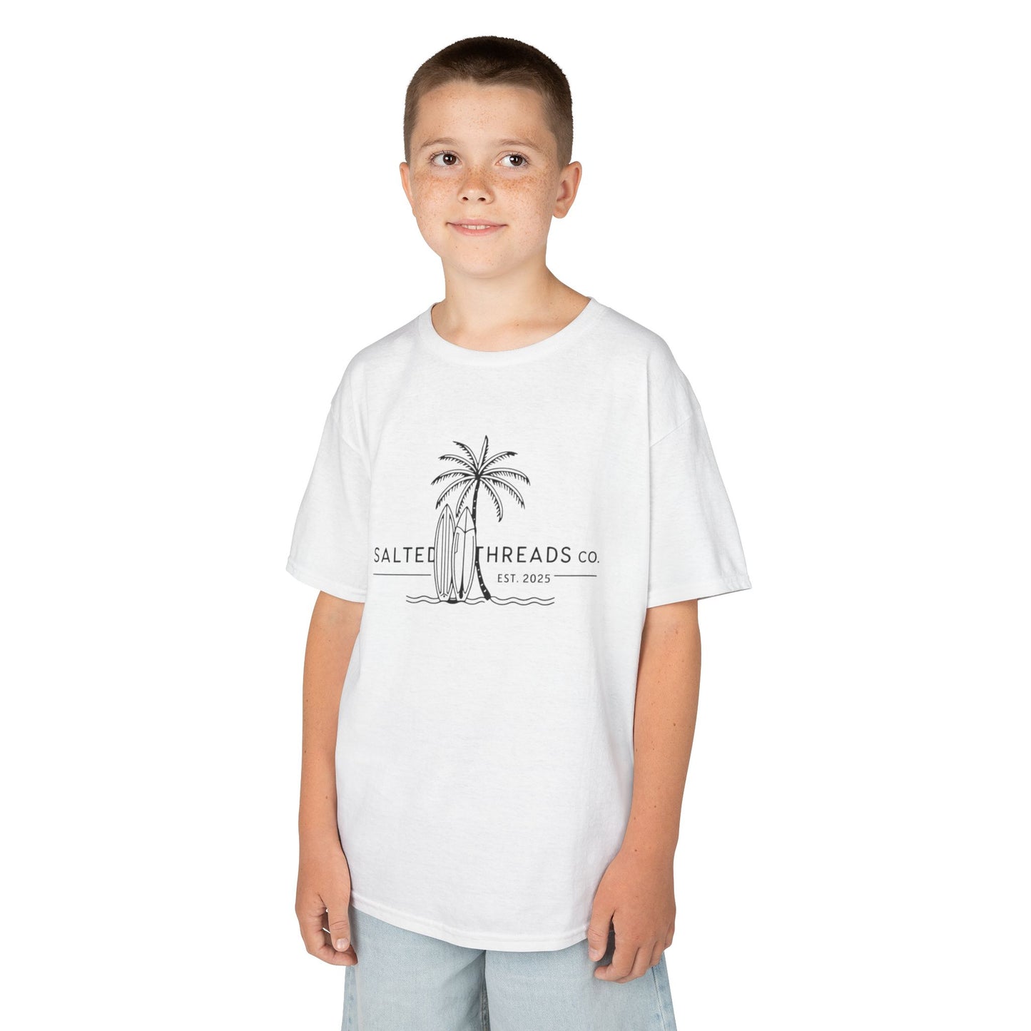 Salted Threads Co. Kids Cotton Tee - Fun Summer Vibes