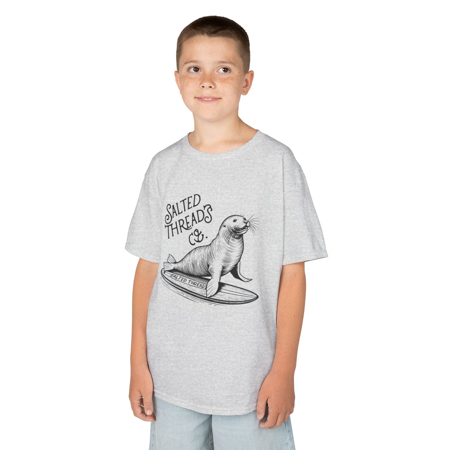 Salted Threads Sea lion Kids T-Shirt