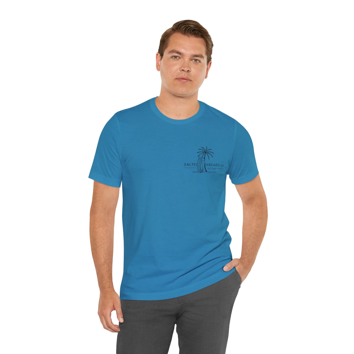 Beach Life Unisex Tee Aqua