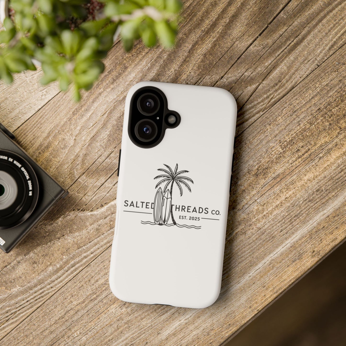 Tough Cases: Stylish Phone Case with Surfing Design - Perfect for Beach Lovers