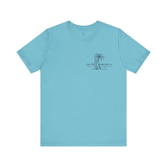 Beach Life Unisex Tee Turquoise