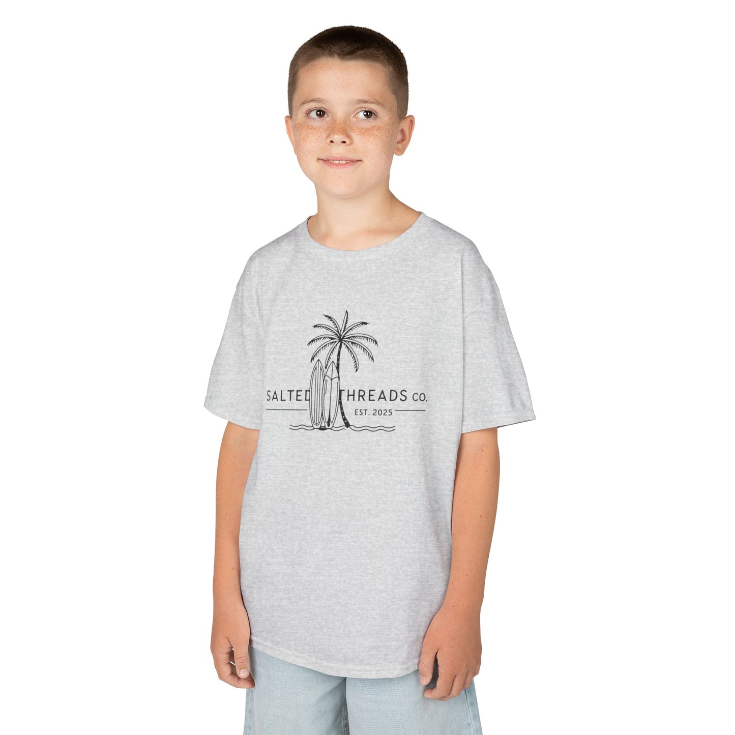 Salted Threads Co. Kids Cotton Tee - Fun Summer Vibes
