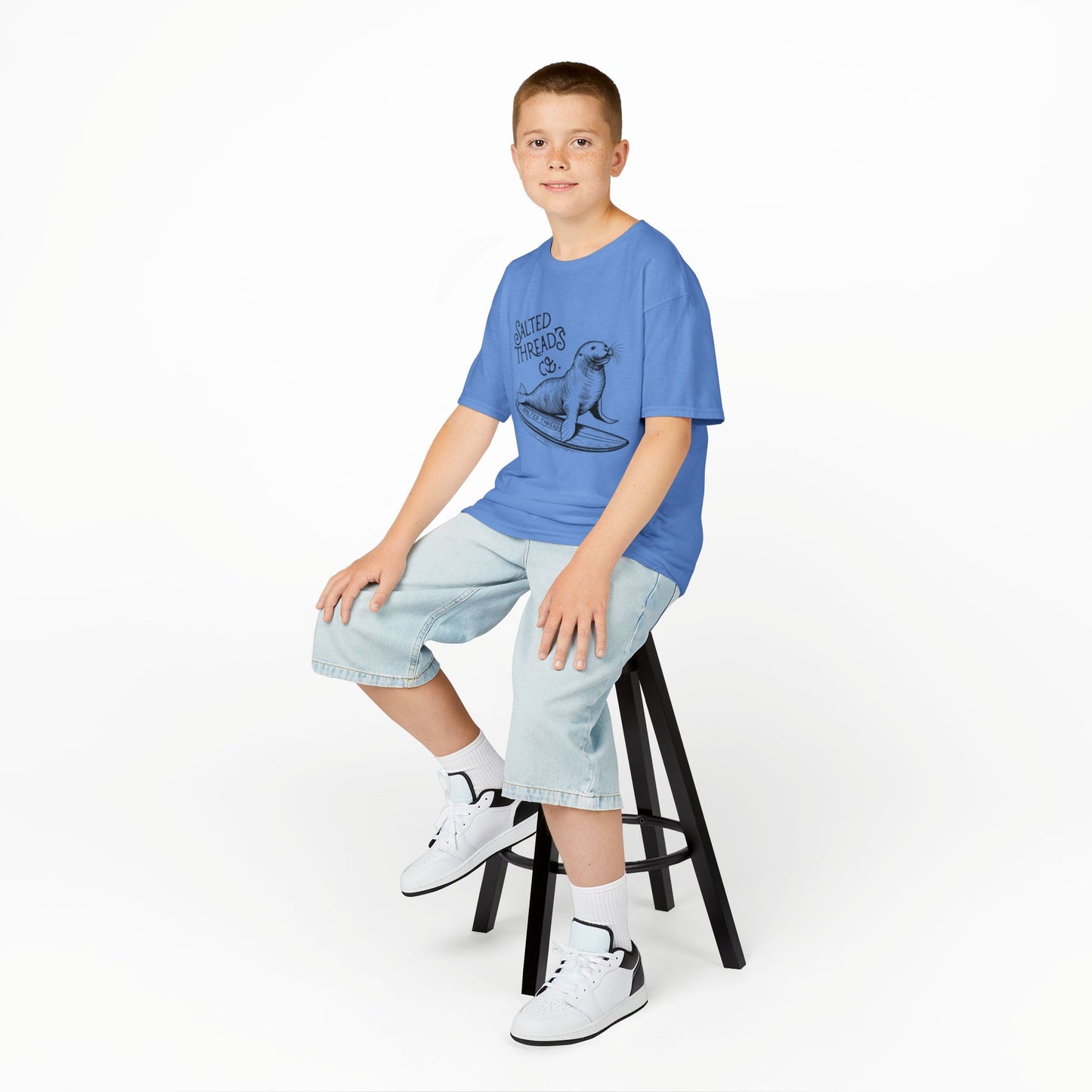 Salted Threads Sea lion Kids T-Shirt