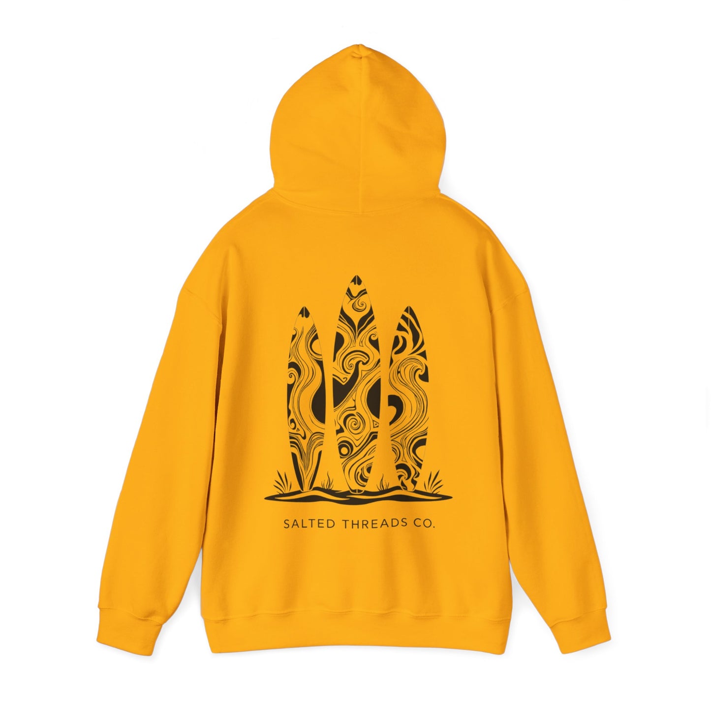 Salted Threads Co. Surf-Inspired Unisex Hoodie - Three Amigos