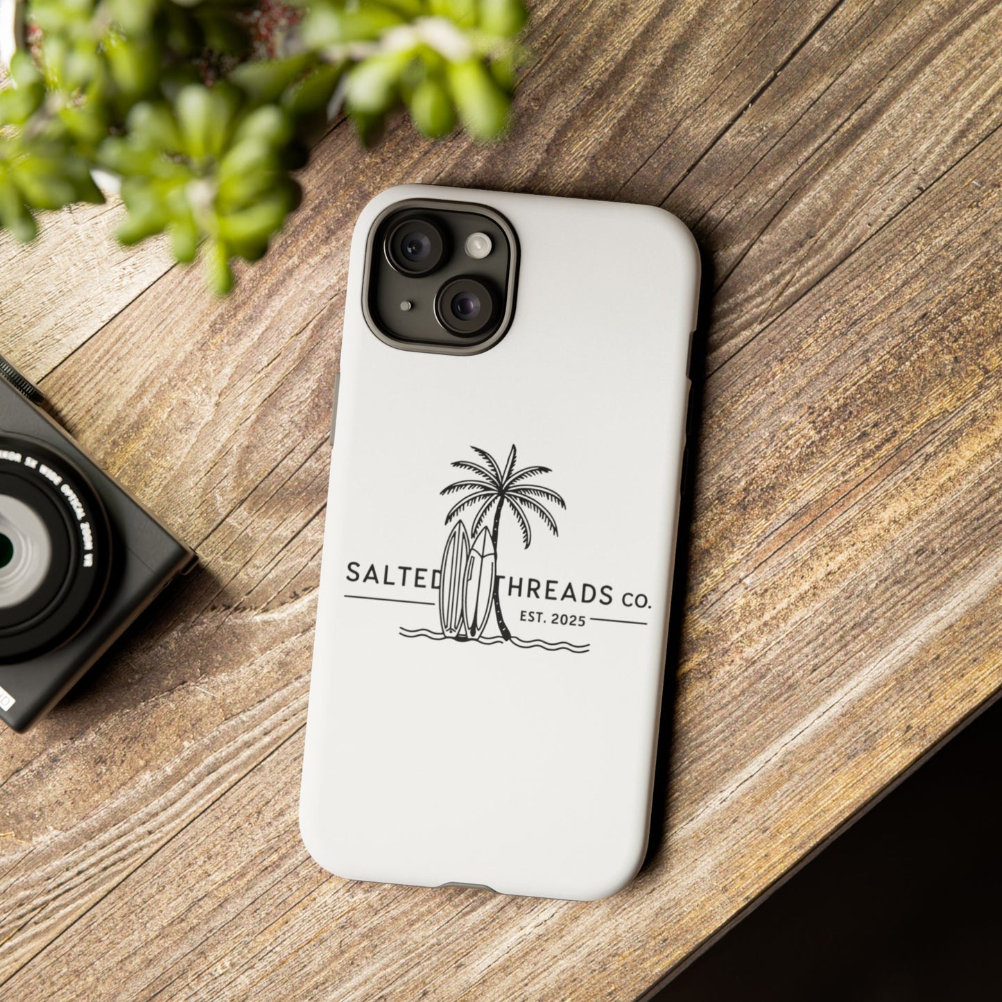 Tough Cases: Stylish Phone Case with Surfing Design - Perfect for Beach Lovers