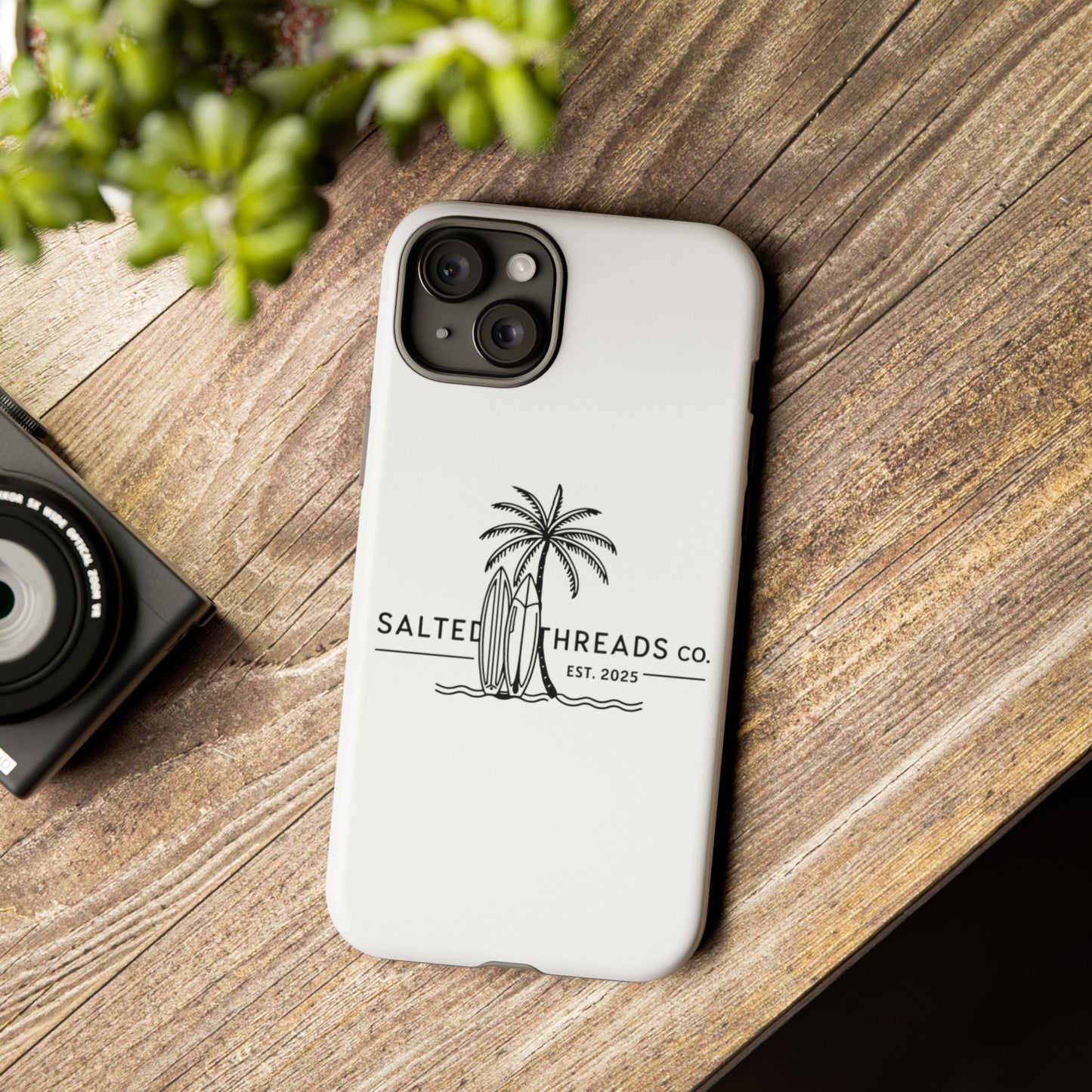 Tough Cases: Stylish Phone Case with Surfing Design - Perfect for Beach Lovers