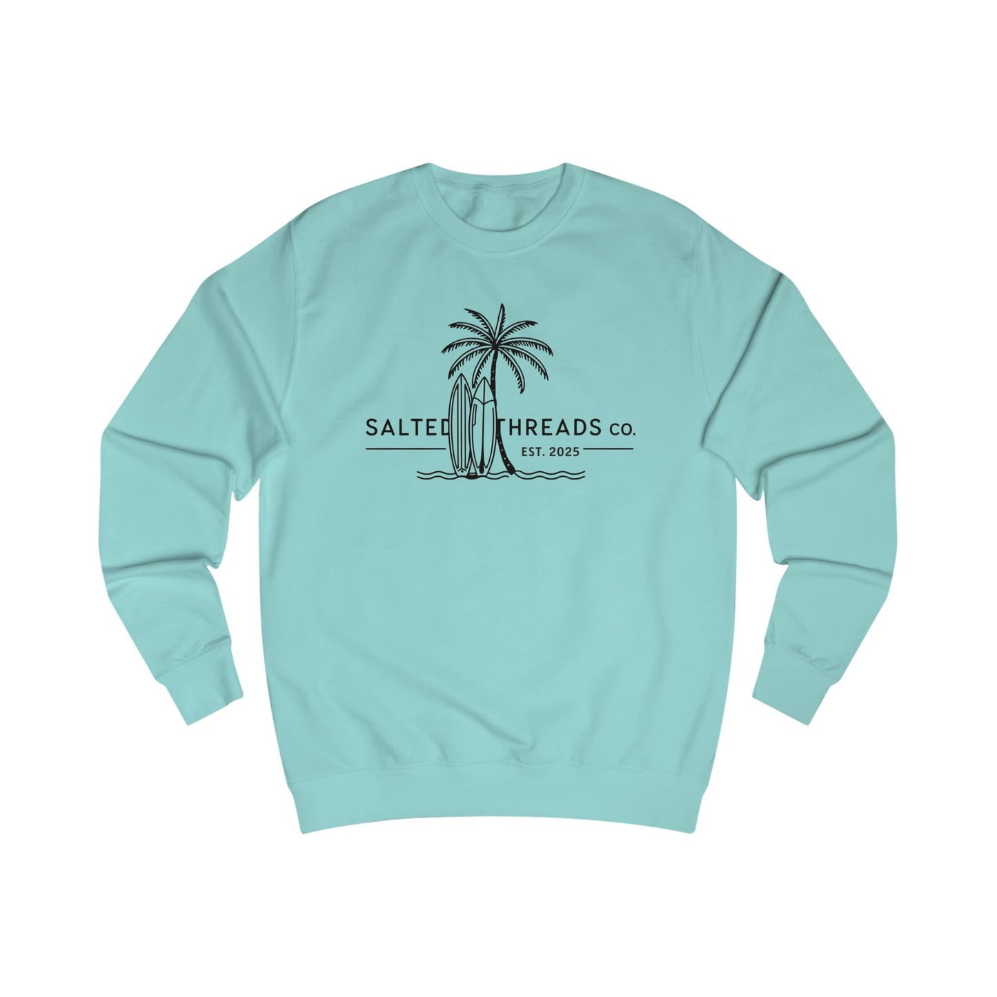 Beach Life Unisex Sweatshirt - Look Great on the Beach - Peppermint