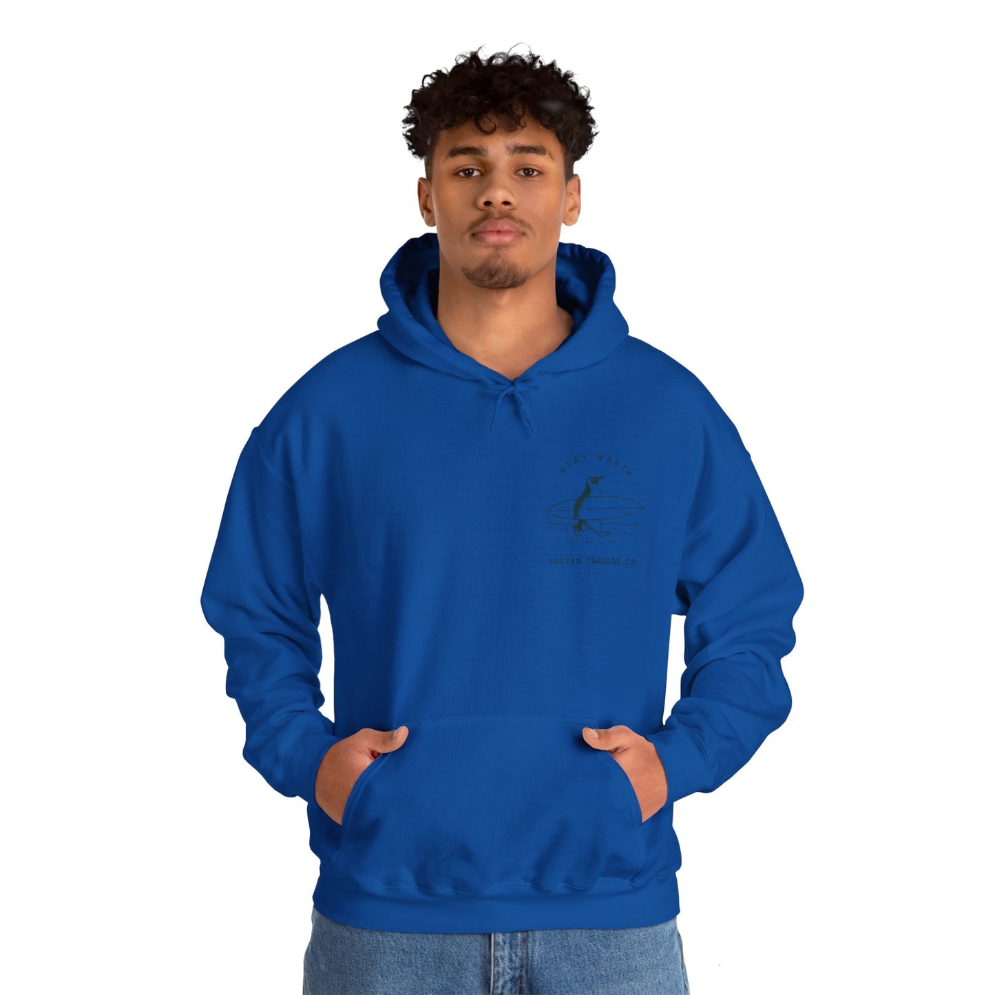 Stay Salty Penguin – Cozy Heavy Blend Hoodie