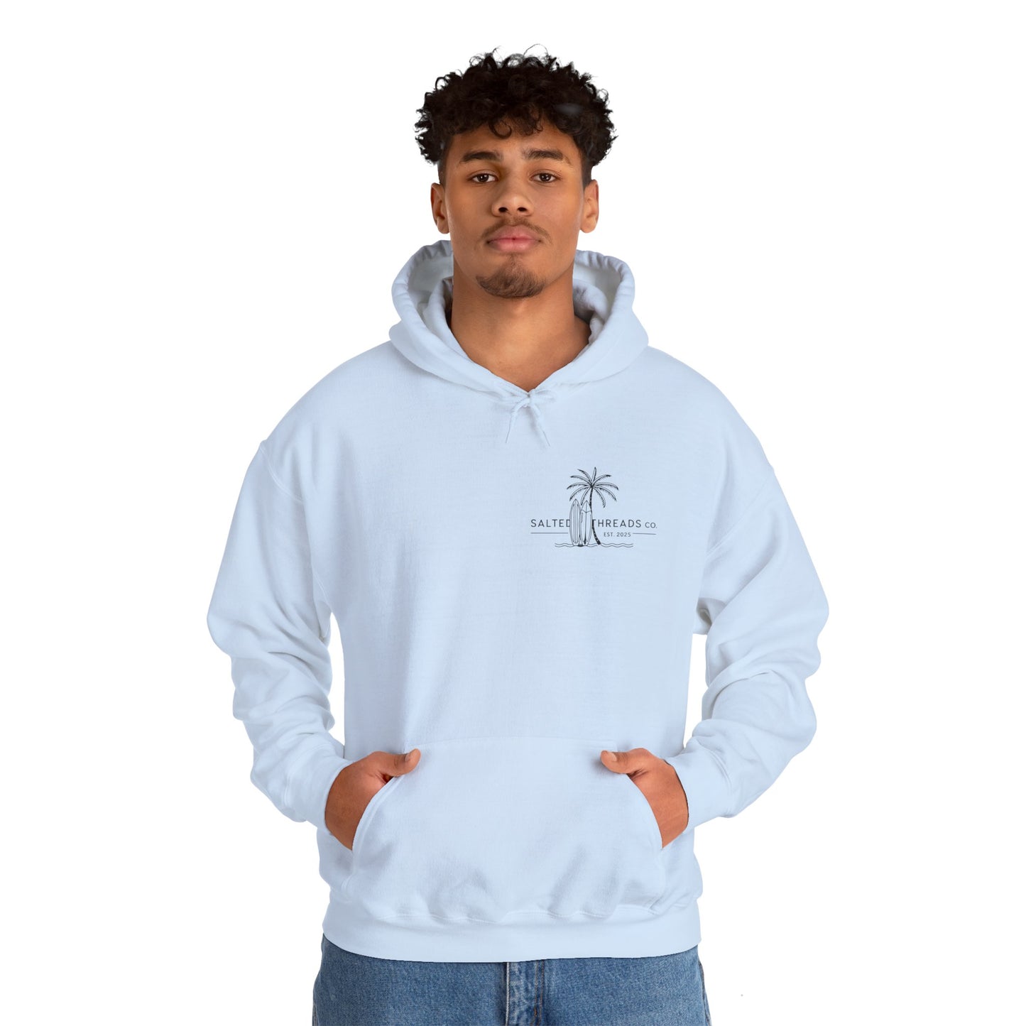 Salted Threads Co. Surf-Inspired Unisex Hoodie - Three Amigos