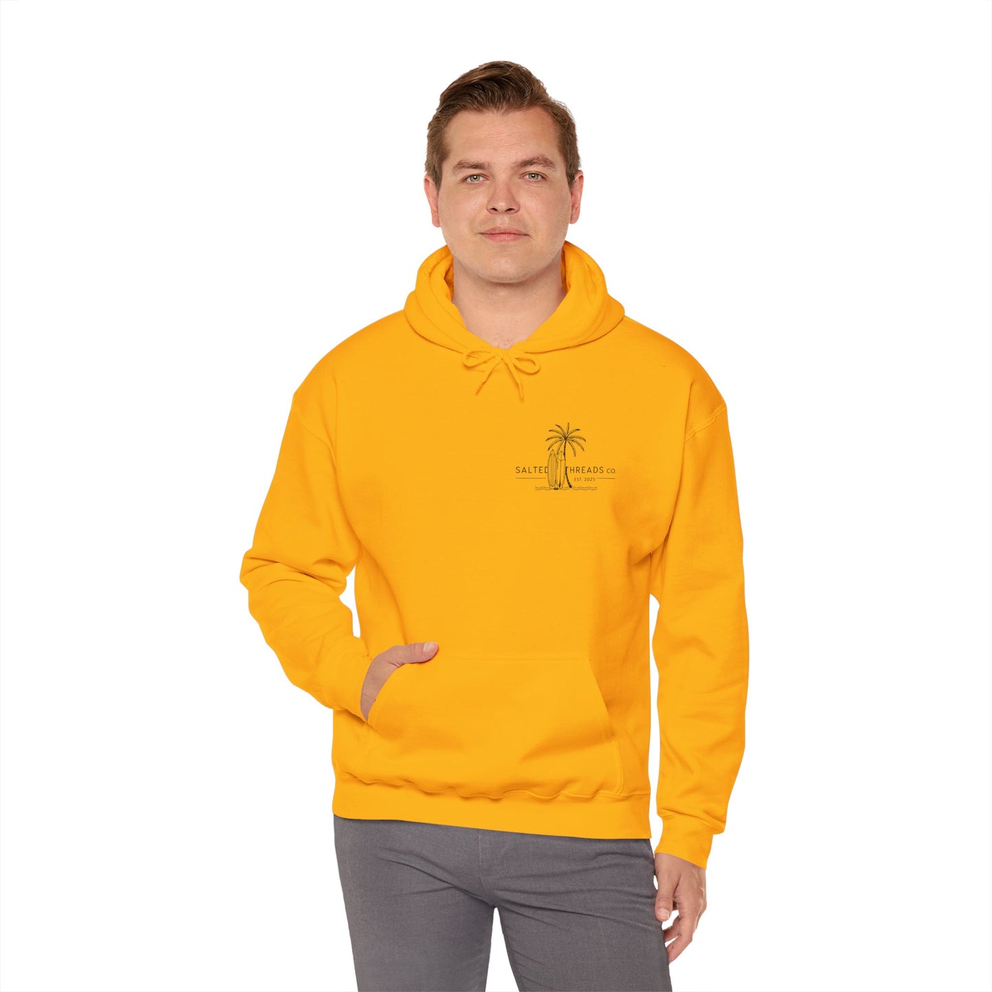 Salted Threads Co. Surf-Inspired Unisex Hoodie - Three Amigos