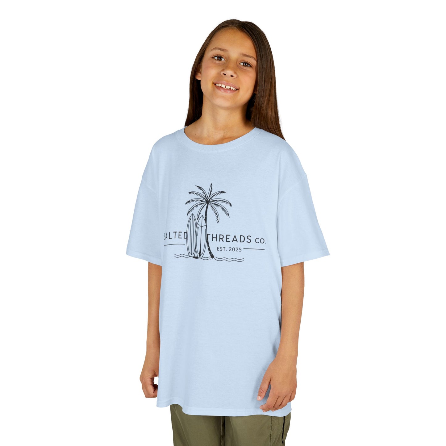 Salted Threads Co. Kids Cotton Tee - Fun Summer Vibes