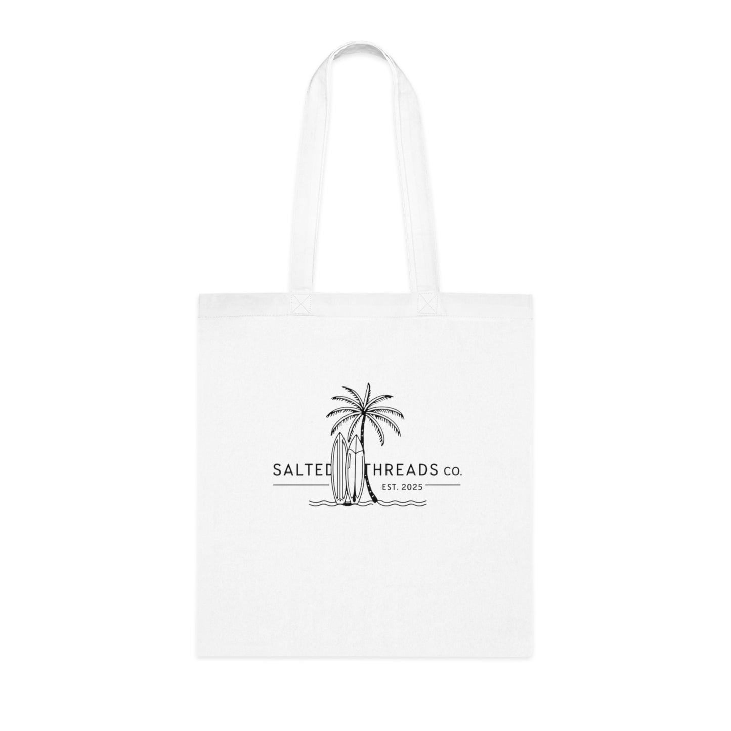 Salted Threads Co. Surf-Inspired Cotton Tote Bag