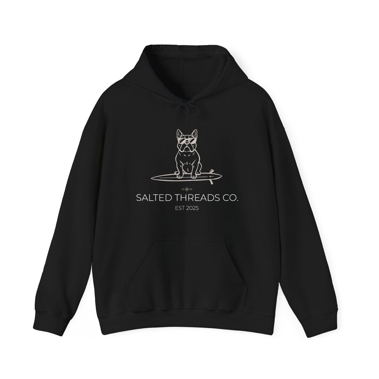 Salted Threads French Bull Hoodie - Unisex Heavy Blend™ Sweatshirt - D