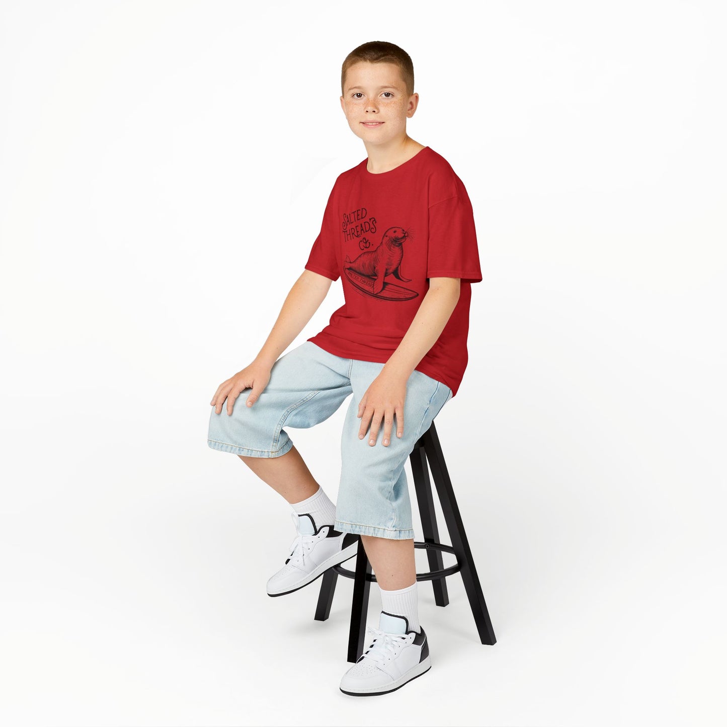 Salted Threads Sea lion Kids T-Shirt