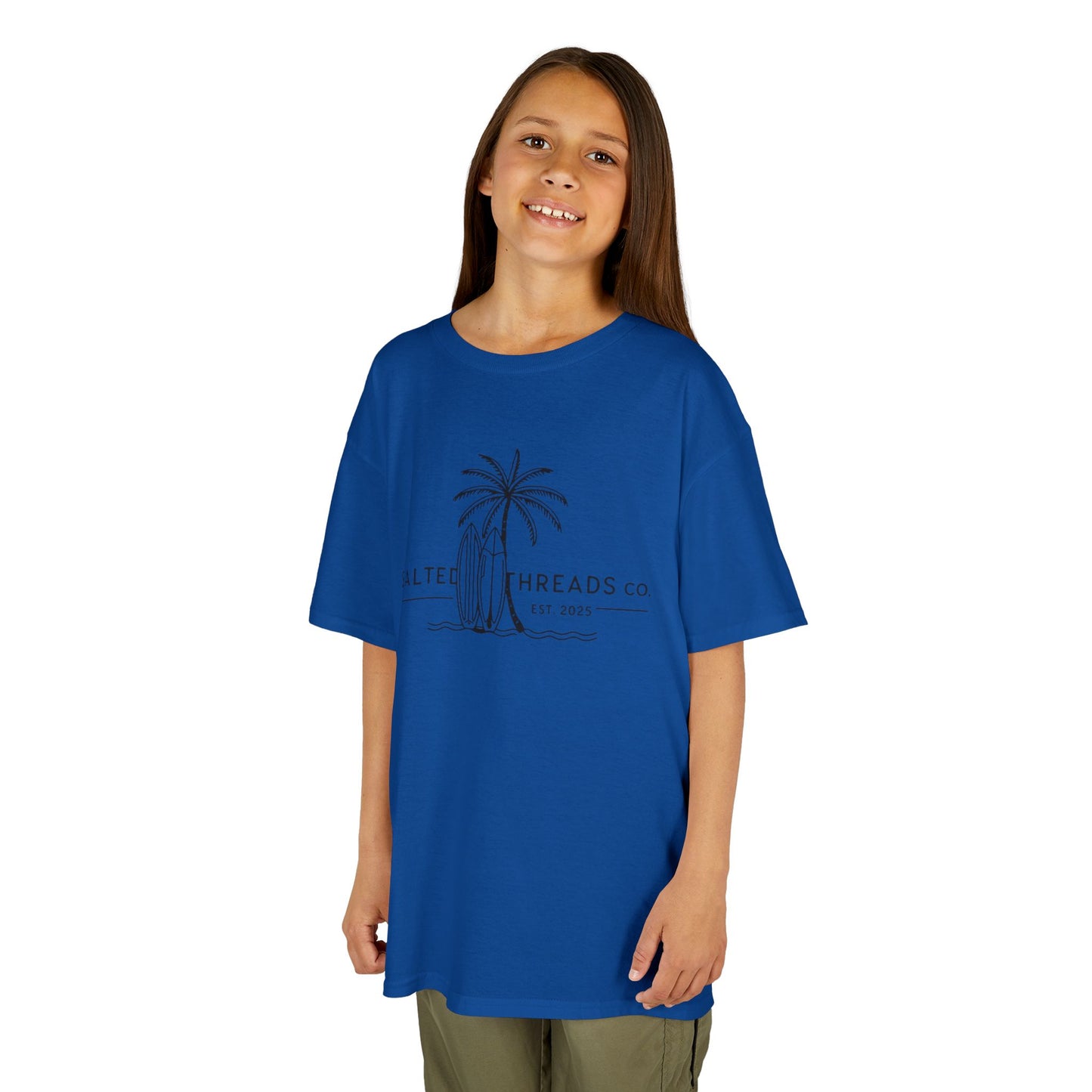 Salted Threads Co. Kids Cotton Tee - Fun Summer Vibes