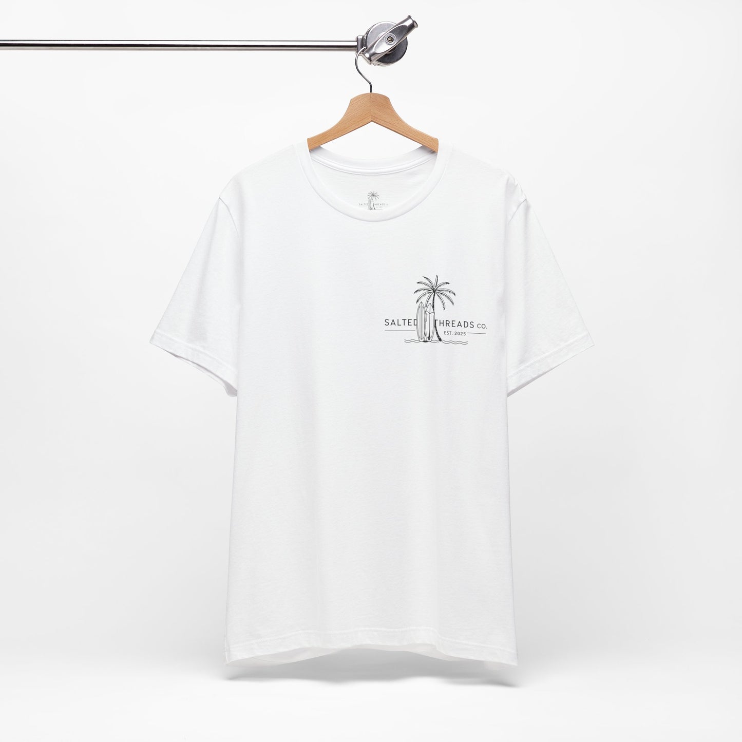 Beach Life Unisex Tee White