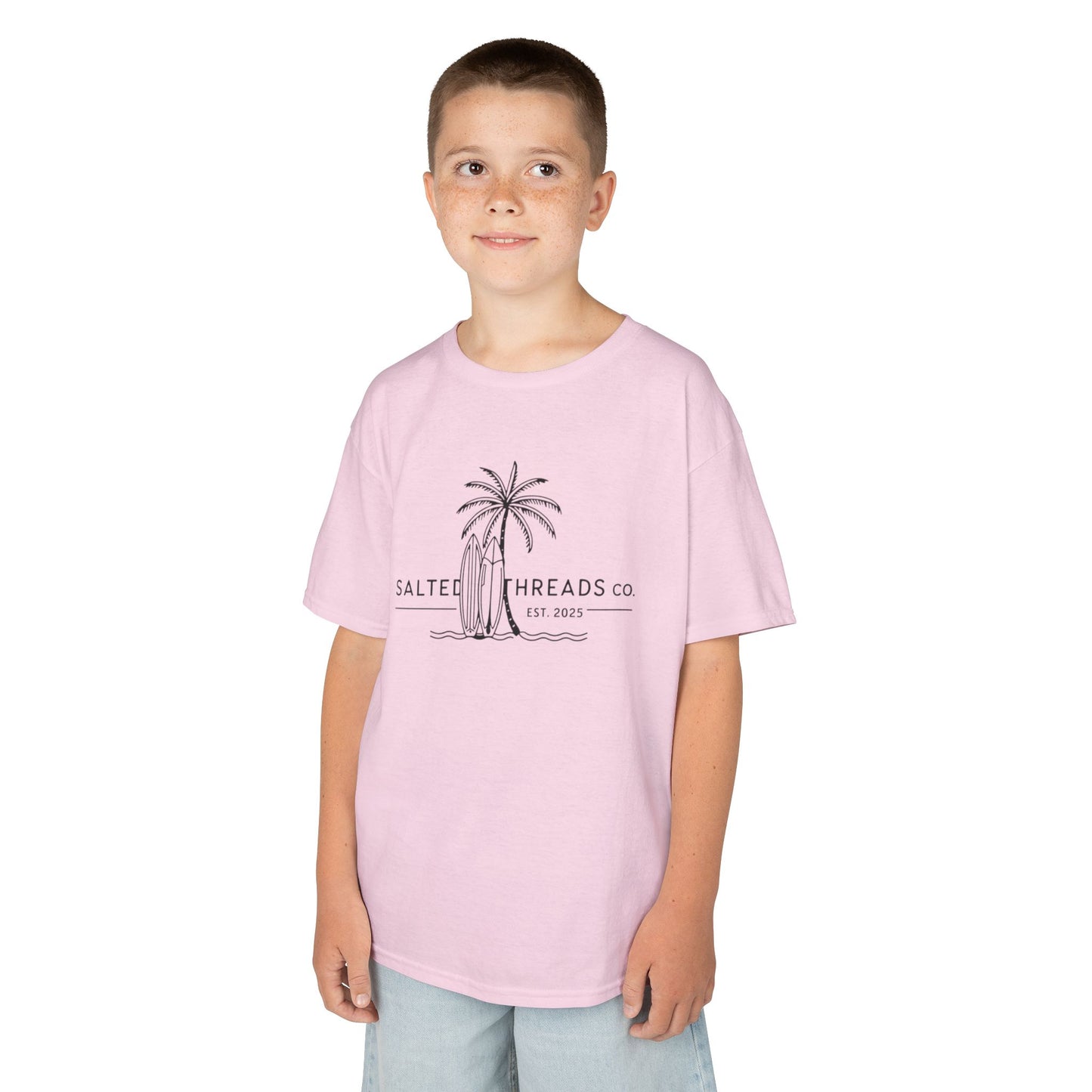 Salted Threads Co. Kids Cotton Tee - Fun Summer Vibes