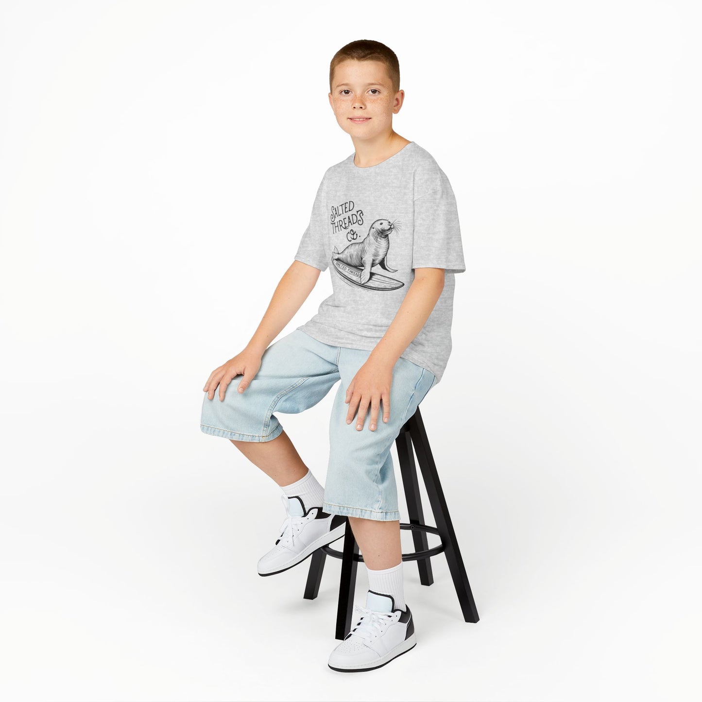 Salted Threads Sea lion Kids T-Shirt