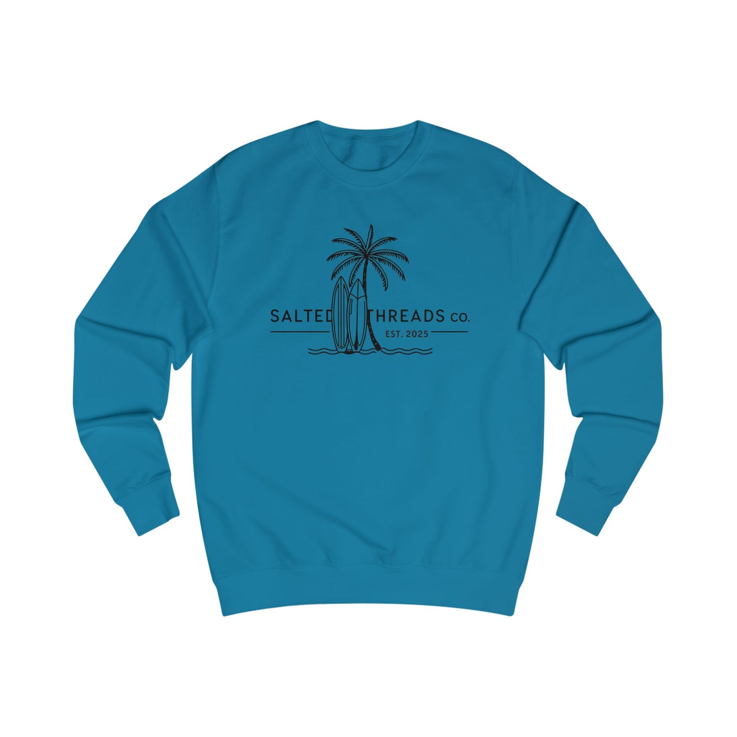 Beach Life Unisex Sweatshirt - Look Great on the Beach - Sapphire Blue