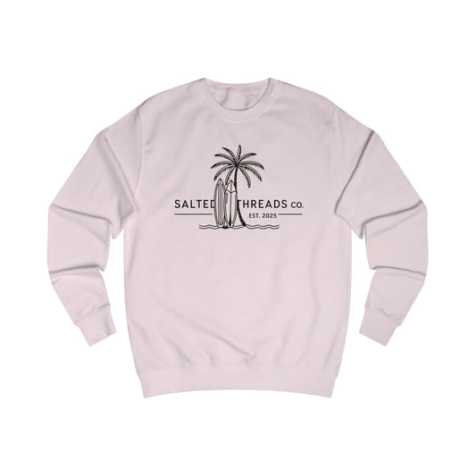 Beach Life Unisex Sweatshirt - Look Great on the Beach - Baby Pink