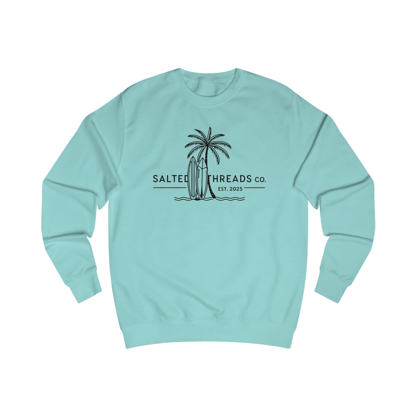 Beach Life Unisex Sweatshirt - Look Great on the Beach - Peppermint