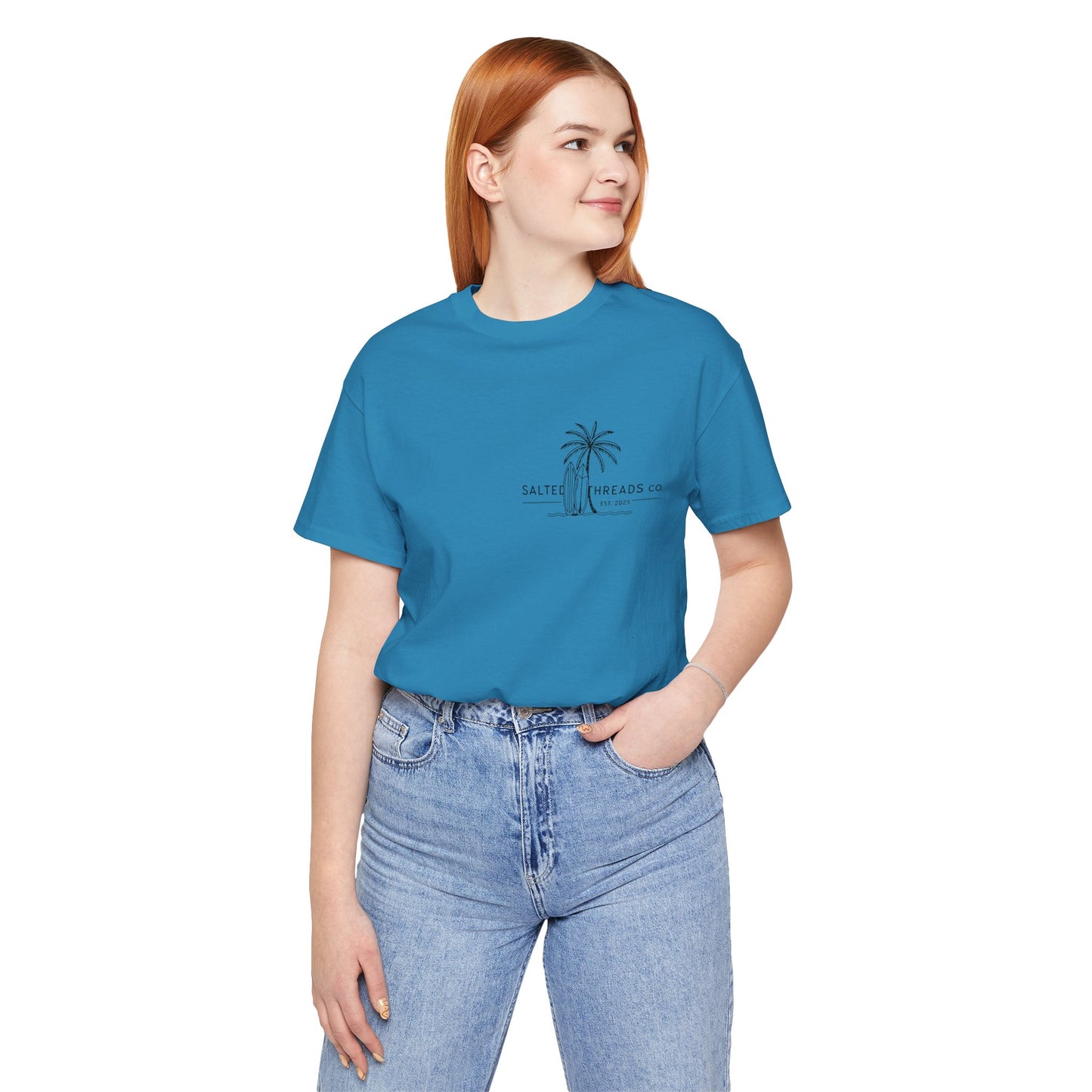 Beach Life Unisex Tee Aqua
