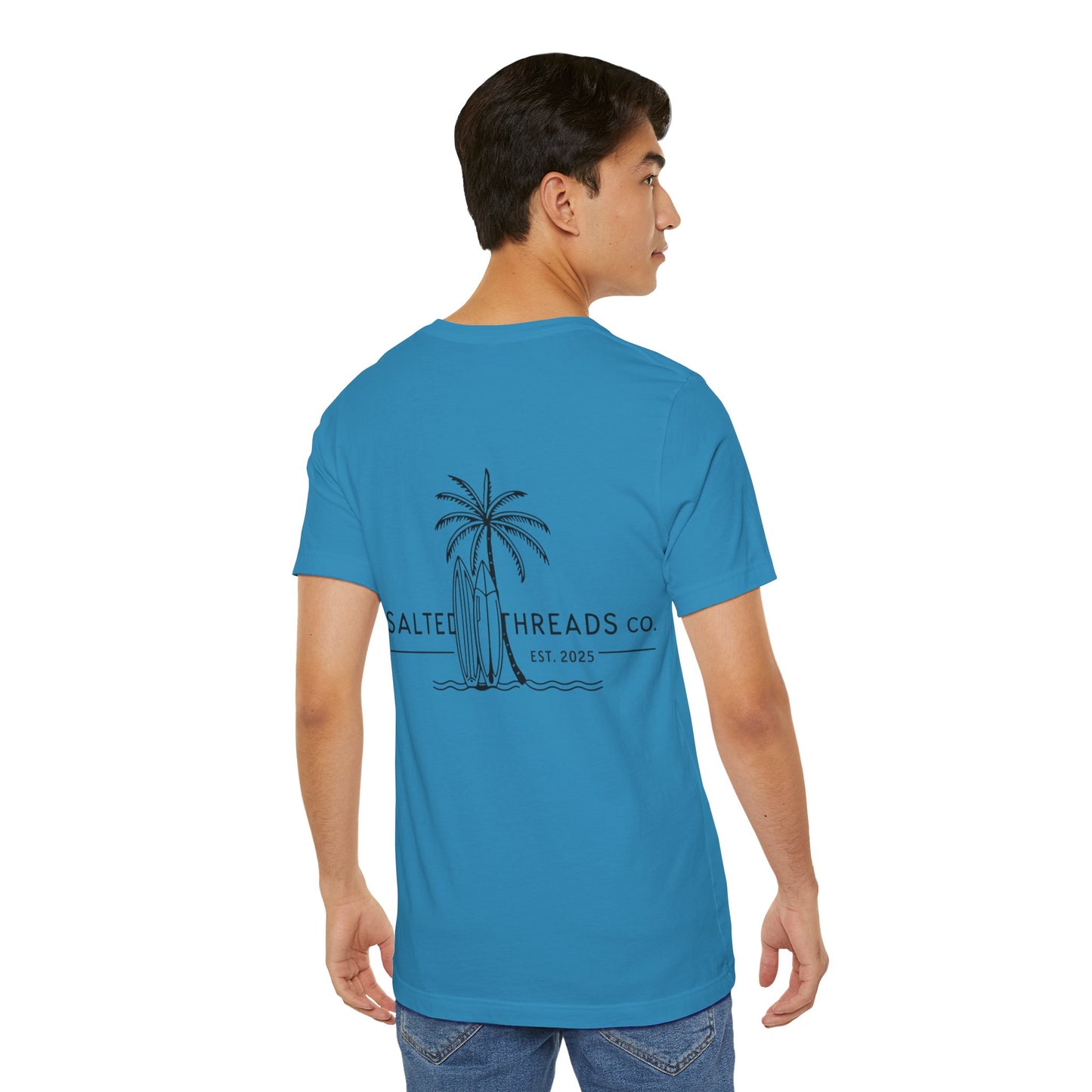 Beach Life Unisex Tee Aqua