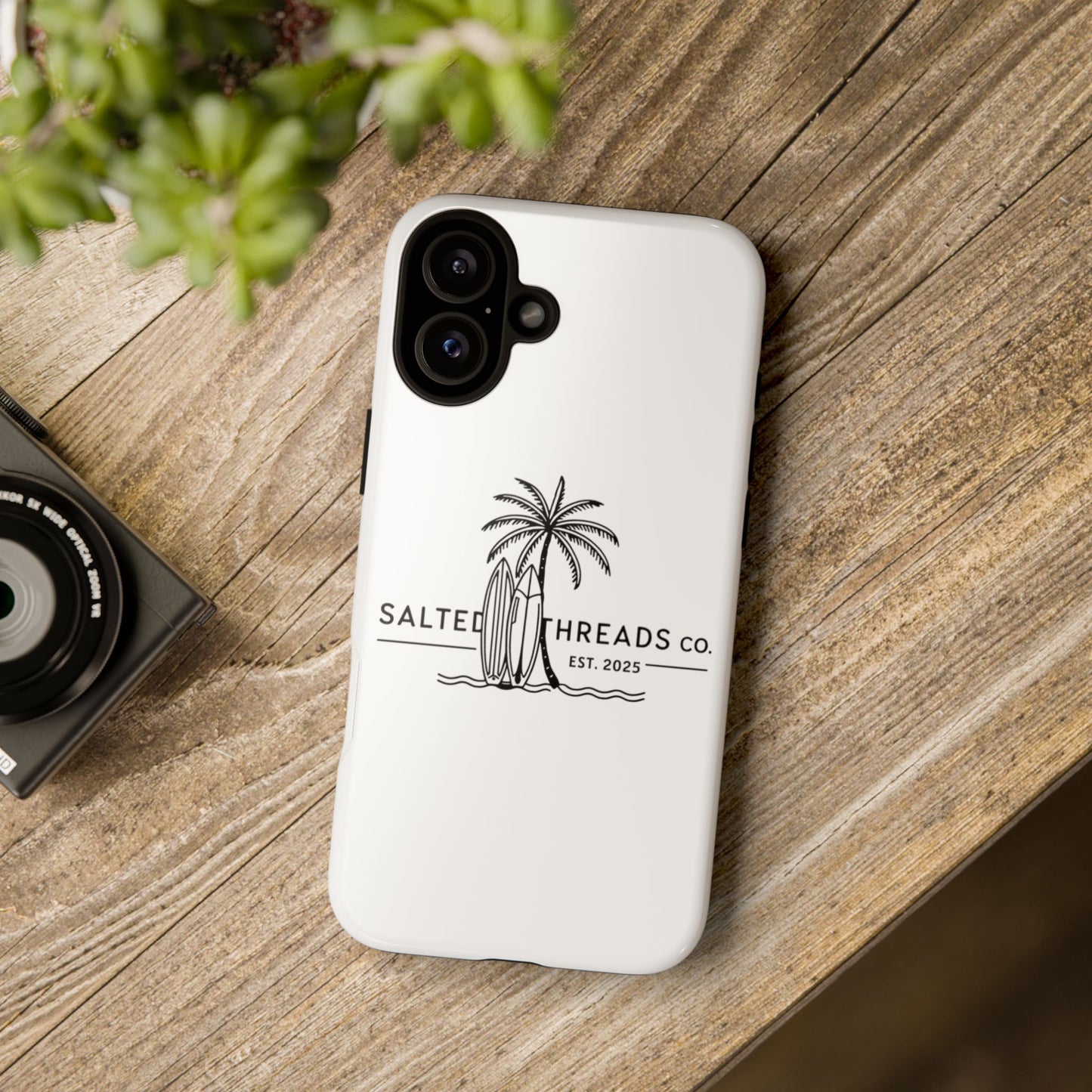 Tough Cases: Stylish Phone Case with Surfing Design - Perfect for Beach Lovers