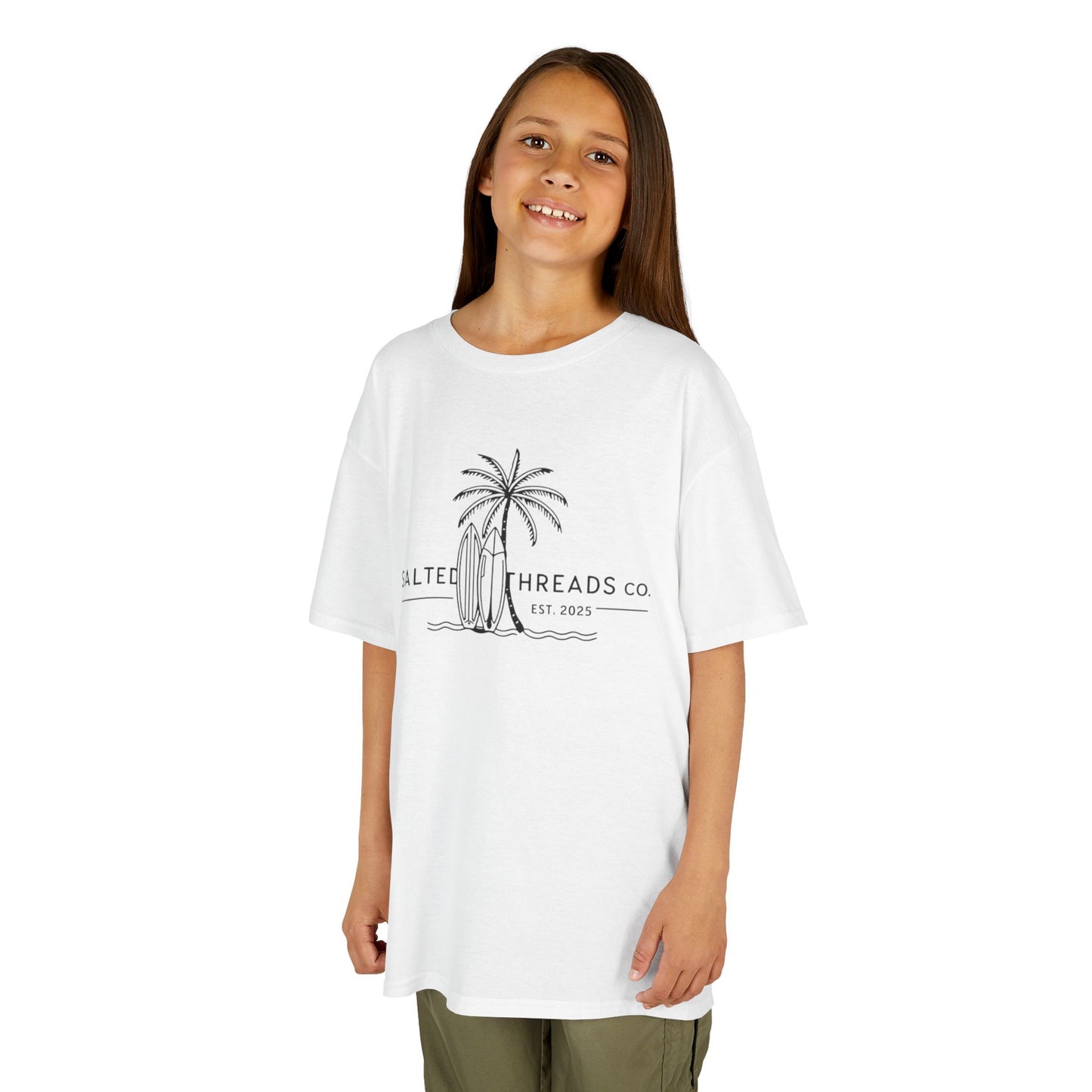 Salted Threads Co. Kids Cotton Tee - Fun Summer Vibes