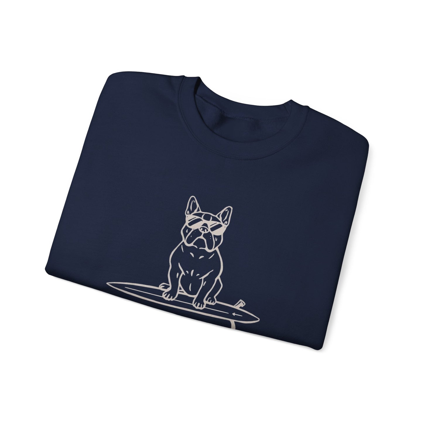 Salted Threads Co. French Bulldog Unisex Heavy Blend™ Crewneck Sweatshirt