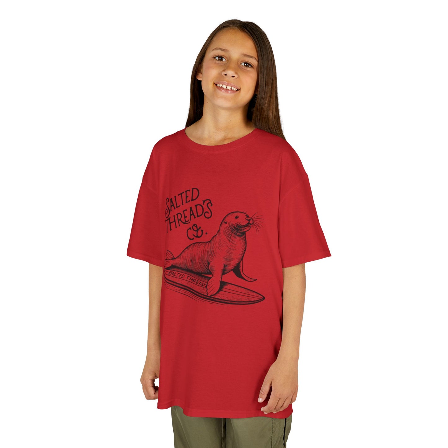 Salted Threads Sea lion Kids T-Shirt