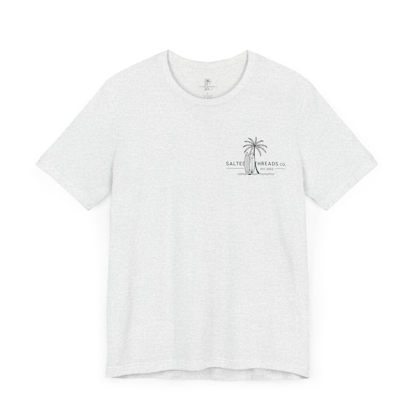 Salted Threads Co. Unisex Surf Dog Tee - Casual Summer Wear