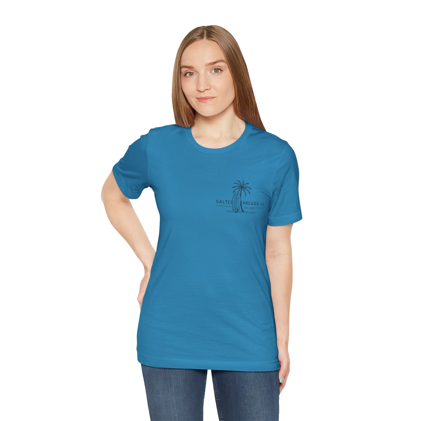 Beach Life Unisex Tee Aqua