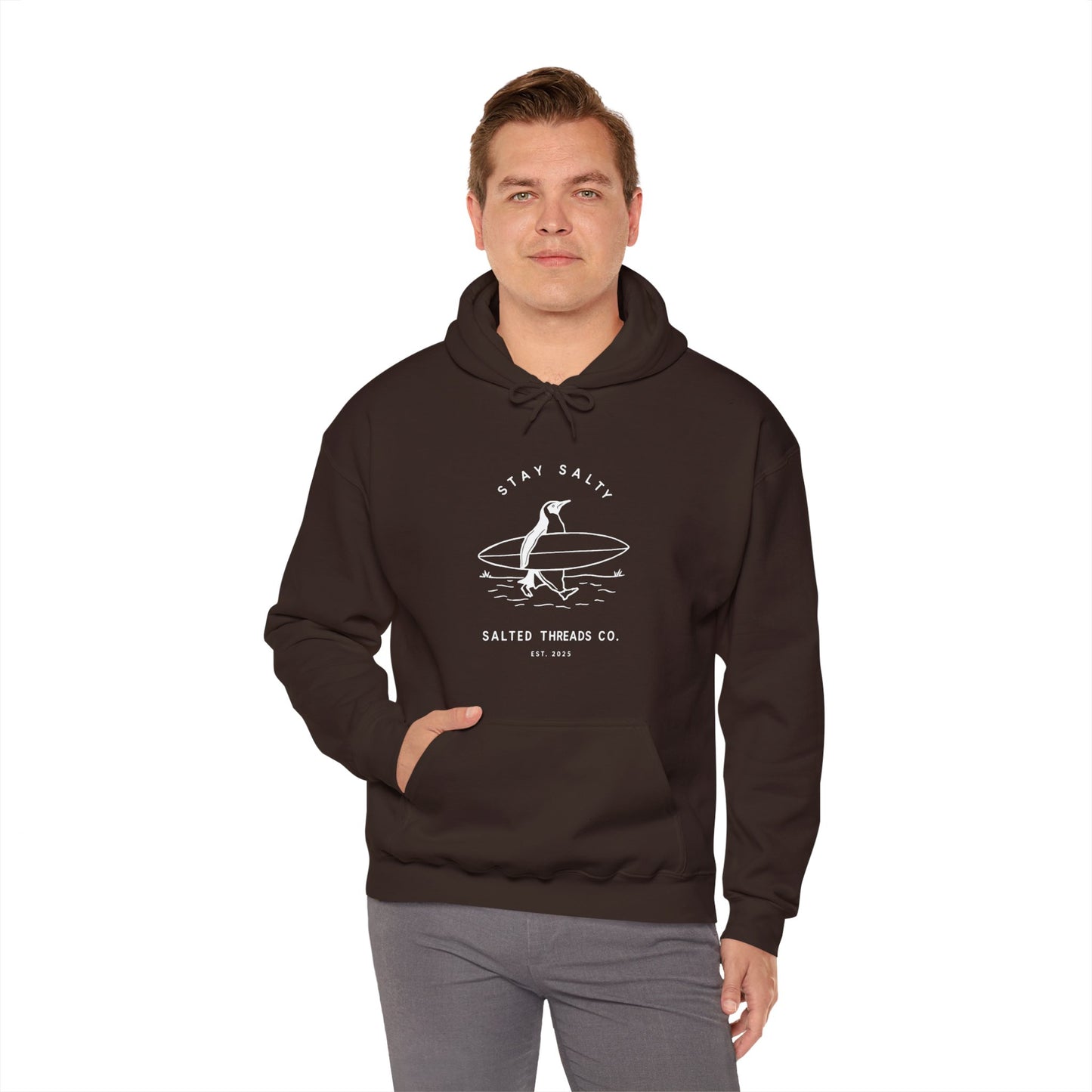 Stay Salty Unisex Hoodie - Perfect for Surf Lovers and Beach Days