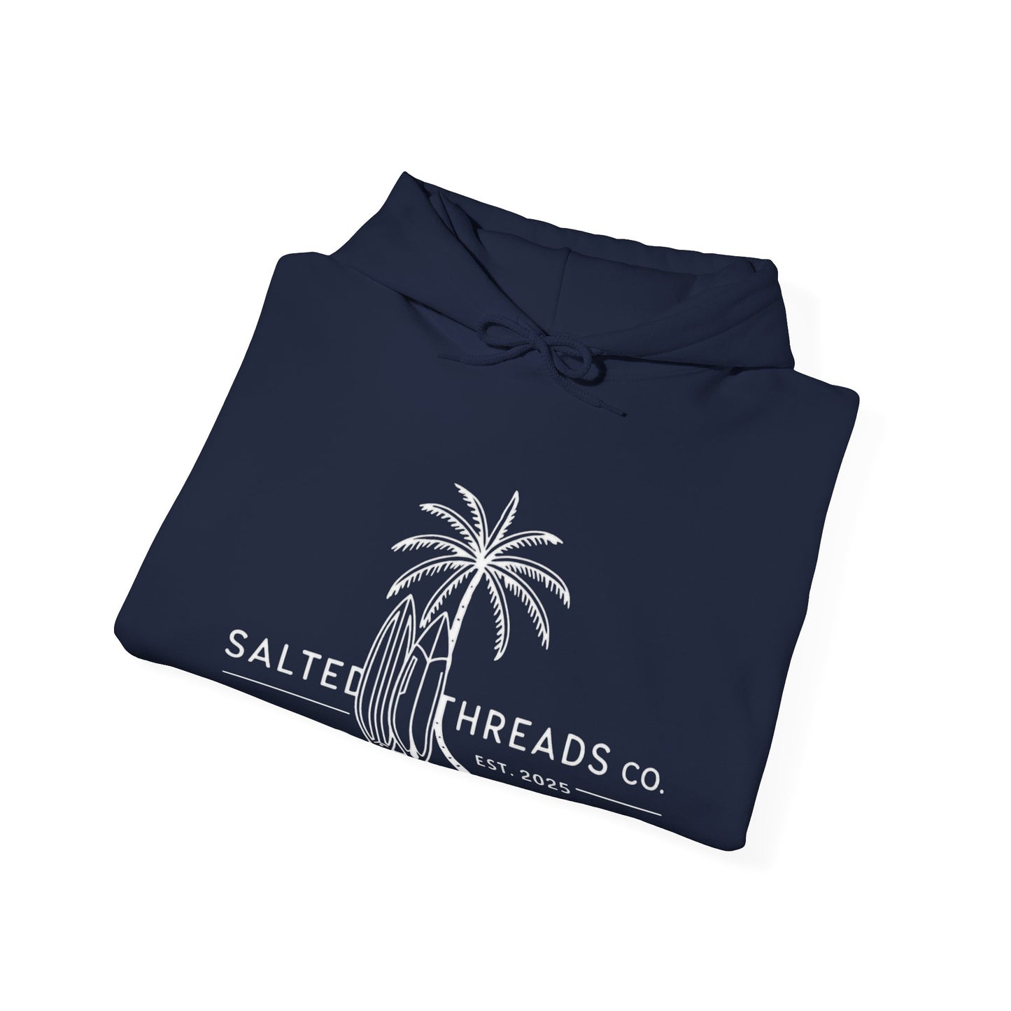 Salted Threads Co. Surf Vibes Unisex Heavy Blend Hoodie - Navy